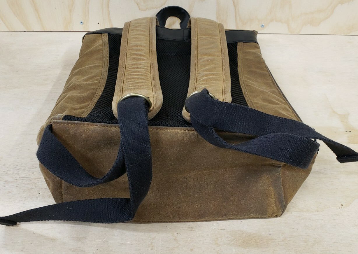 Token Bergen Waxed Backpack Medium Field Tan TK-290 WX FTAN