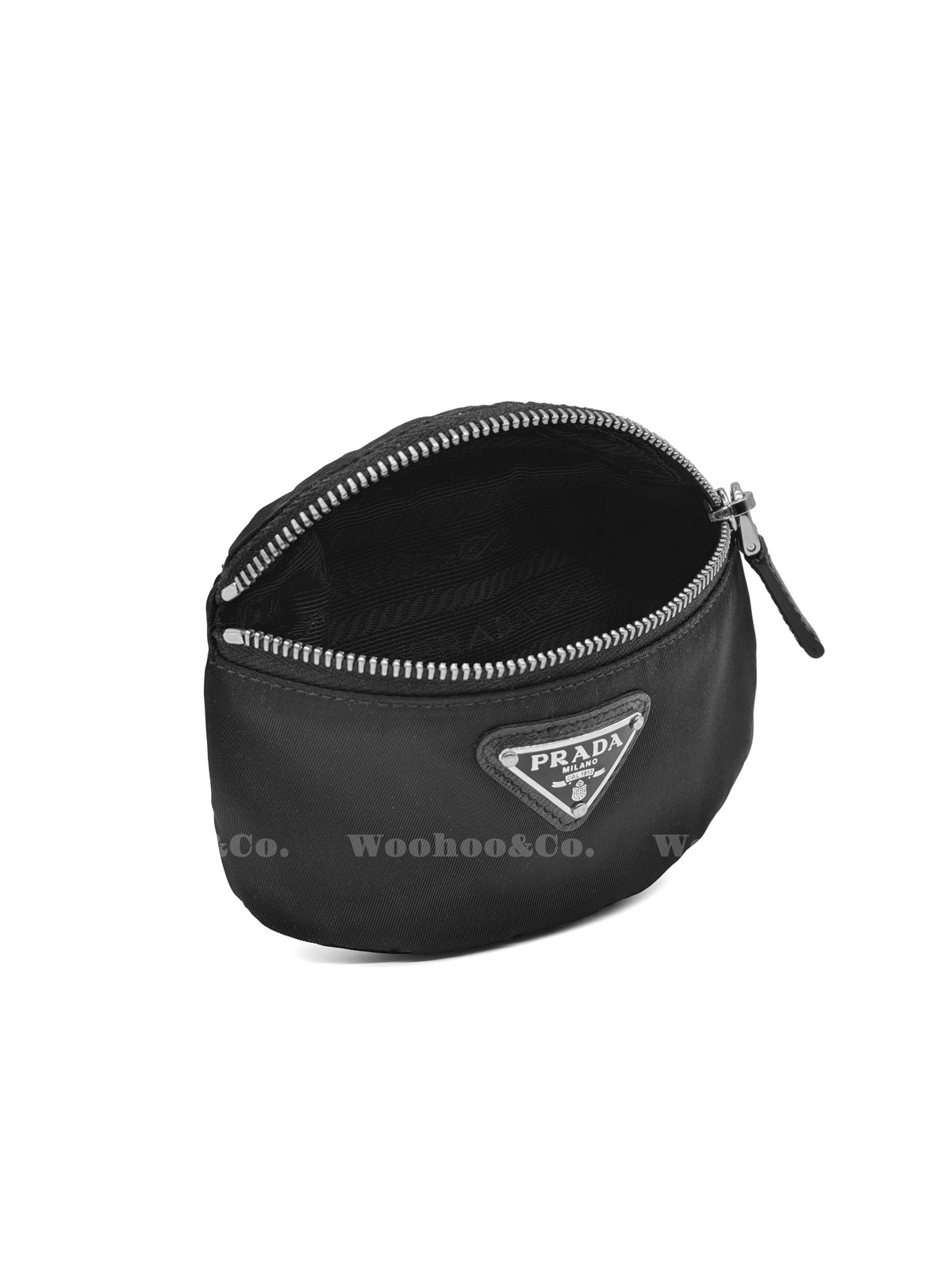 PRADA Wristband Fabric Handbag Regular Men’s 5×2.5 in