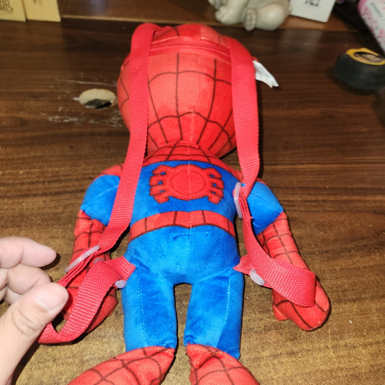 Spidey and His Amazing Friends Spiderman 18″ Plush Backpack