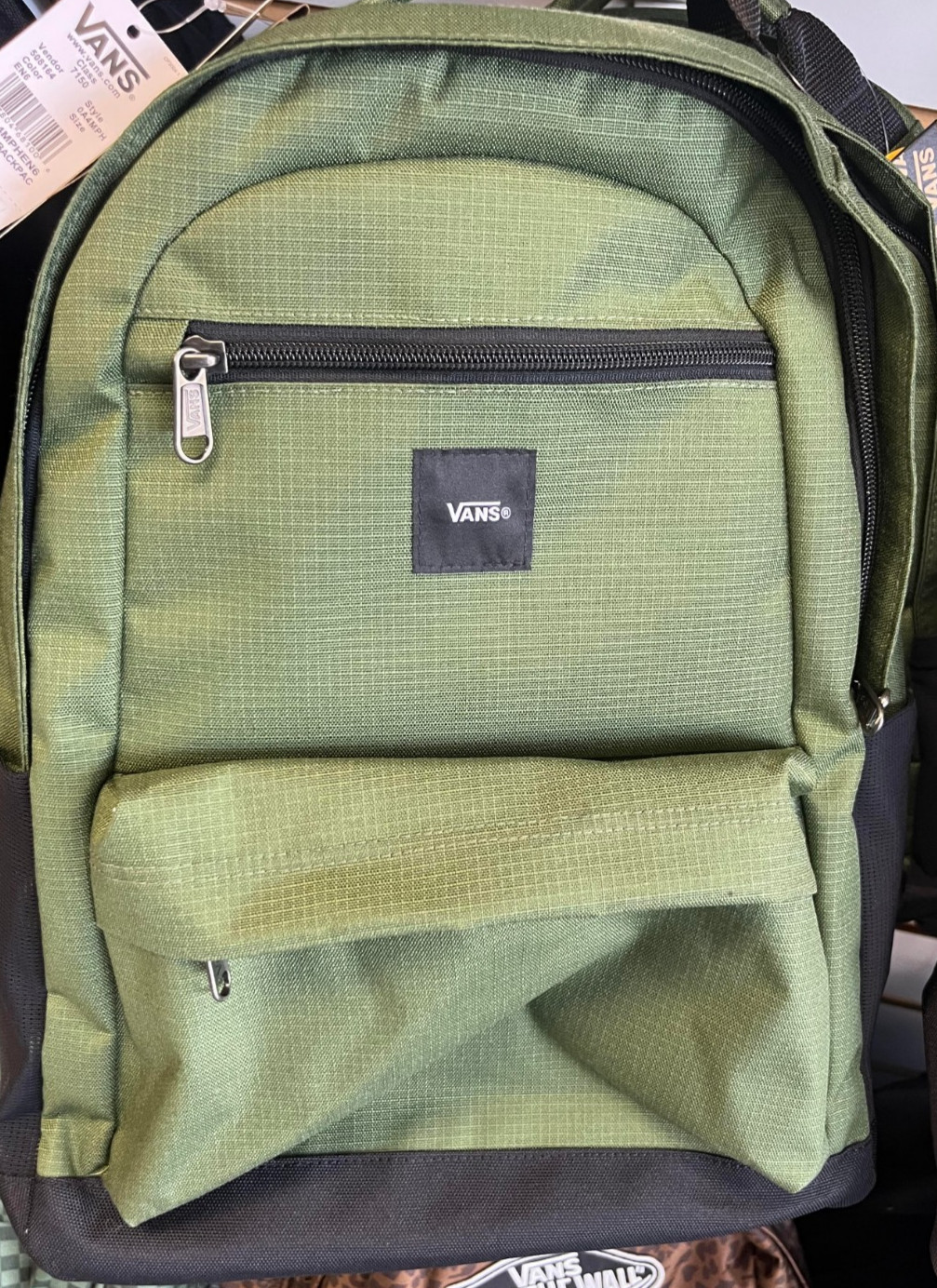 VANS Startle Backpack School Commuting Laptop Compatible 21 Liters – Green