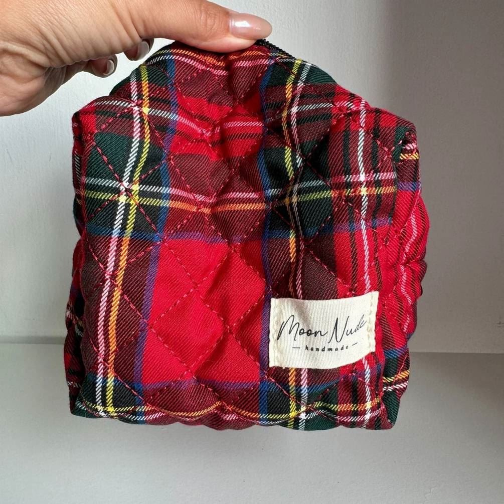 Moon Nude Womens Holly Mini Makeup Bag – Red/Black/Yellow