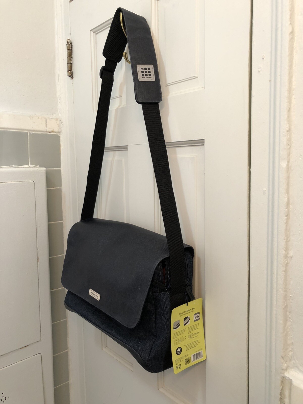 Moleskine Nomad Messenger Demin Bag NWT