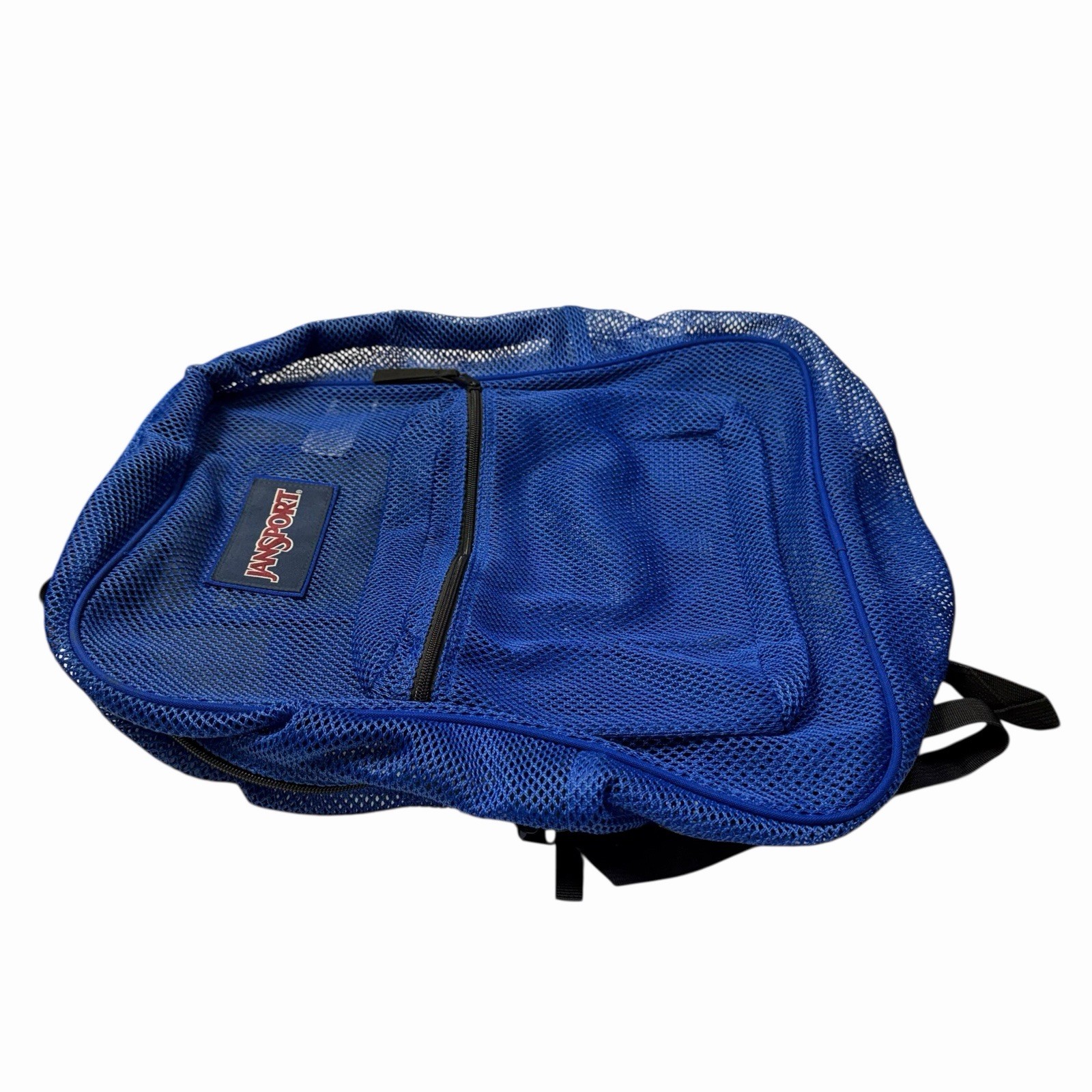 Jansport Royal Blue Mesh See Through Unisex Backpack