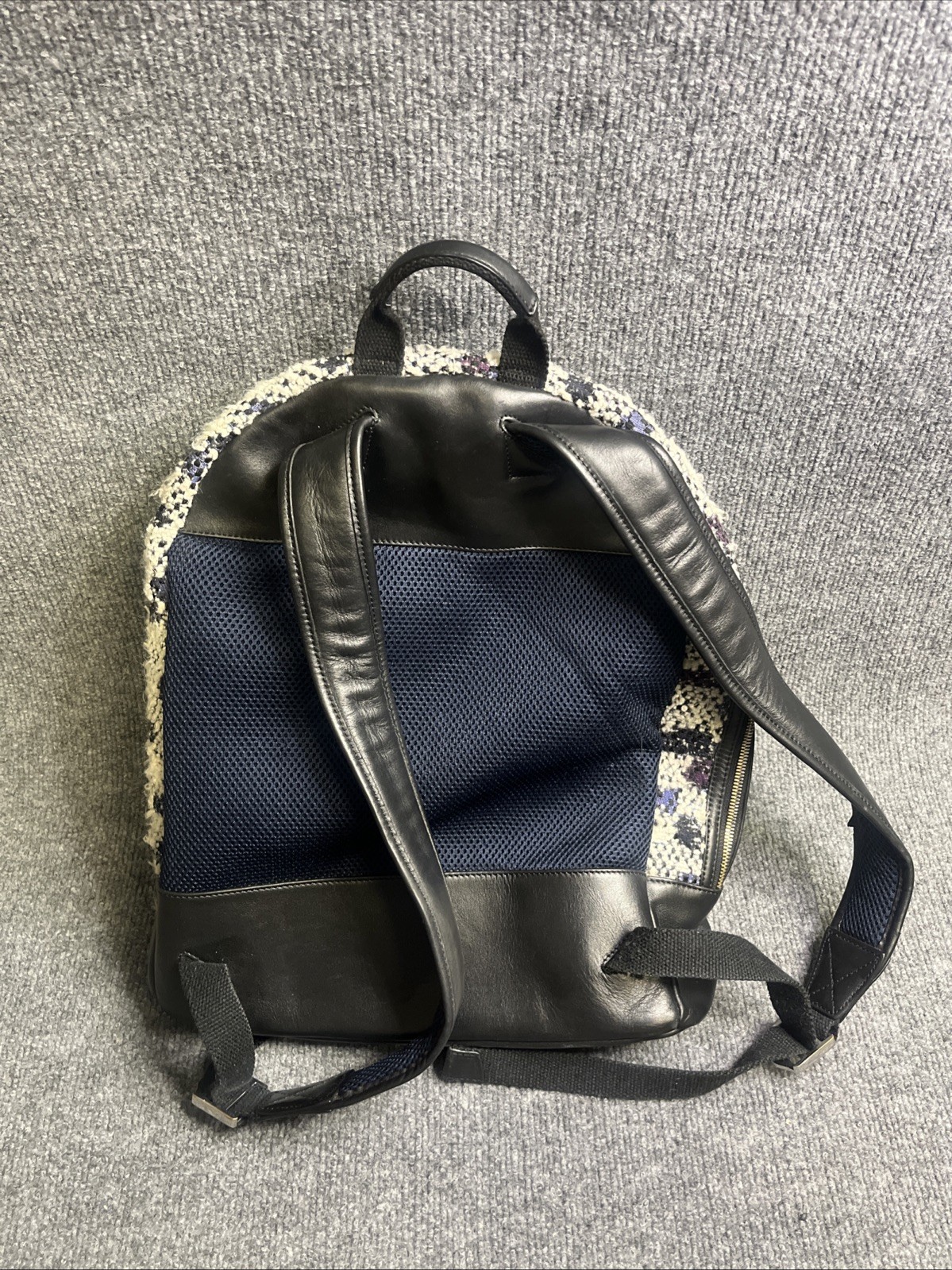 WANT Les Essentiels de La Vie Multimedia Backpack Canvas Tweed