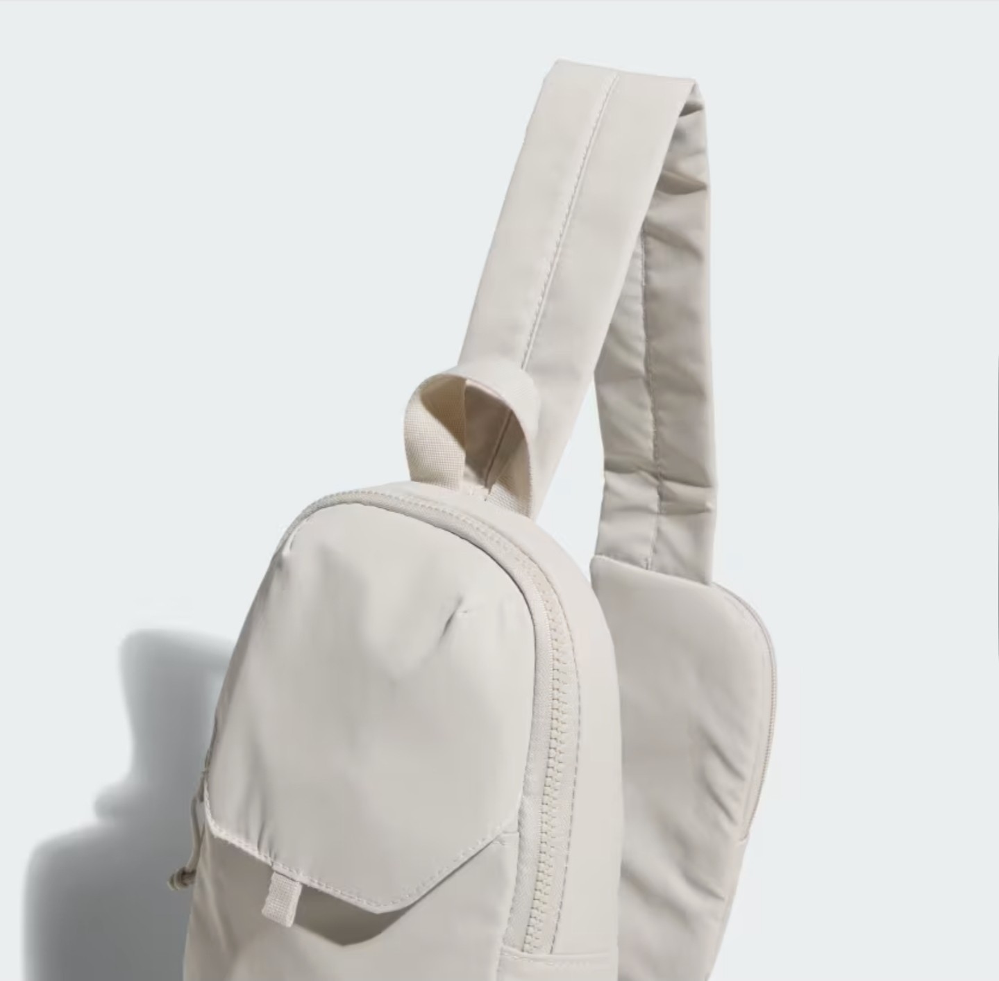 Adidas Essentials 3 Sling Crossbody Bag, Beige (Cream), NWT Adjustable