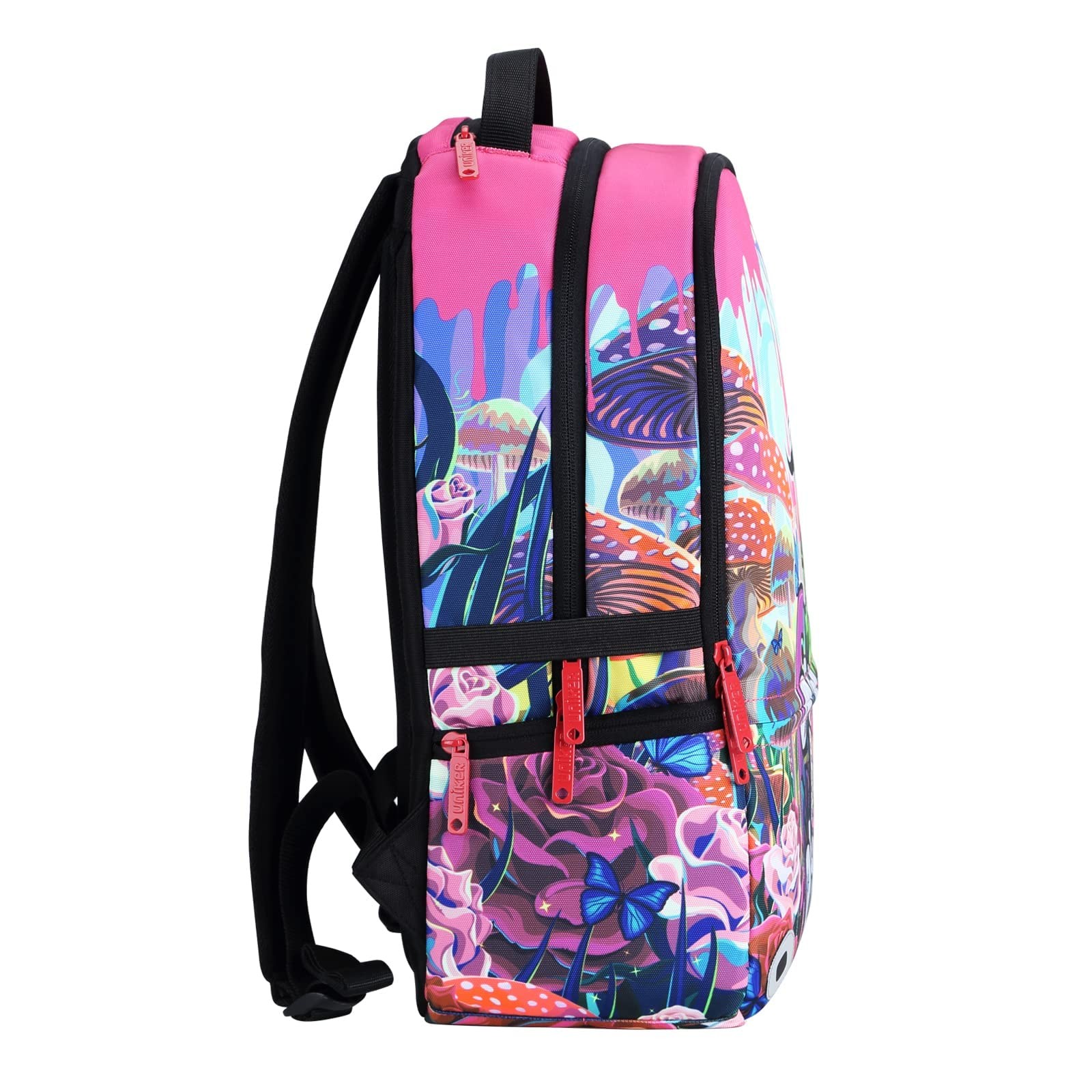 UNIKER Laptop Backpack,Graffiti Middle School Backpack for Girls,Water Resist…