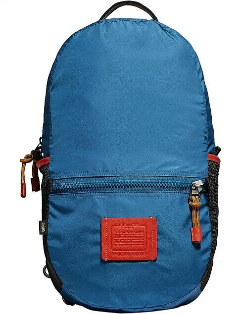 COACH Reversible Pacer Backpack In Signature Cordura Fabric With Coach Patch