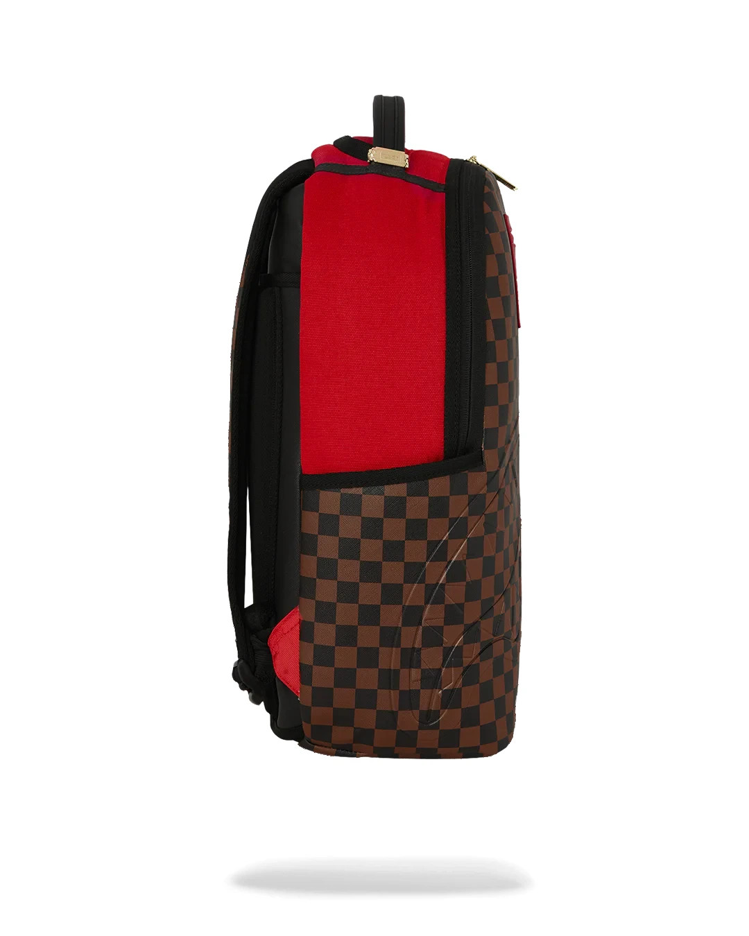 Sprayground KATANA Check Boss Backpack🔥New Black Bookbag Large School Bag