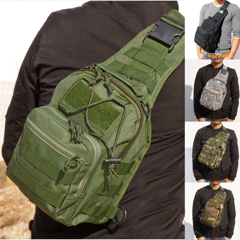 Outdoor Tactical Sling Bag Pack Small Assault Military Army Shoulder Backpack