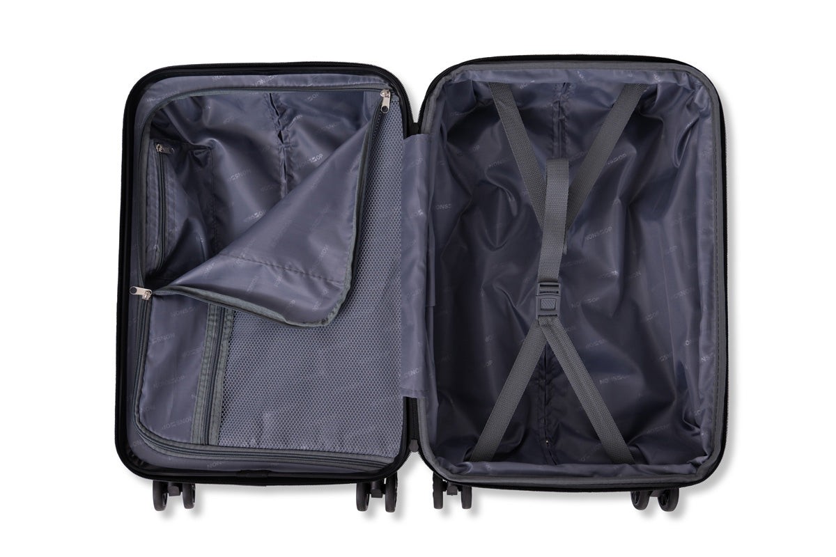 NONSTOP New York Elite Luggage Expandable Spinner Wheels Suitcase Set 3 Piece U1
