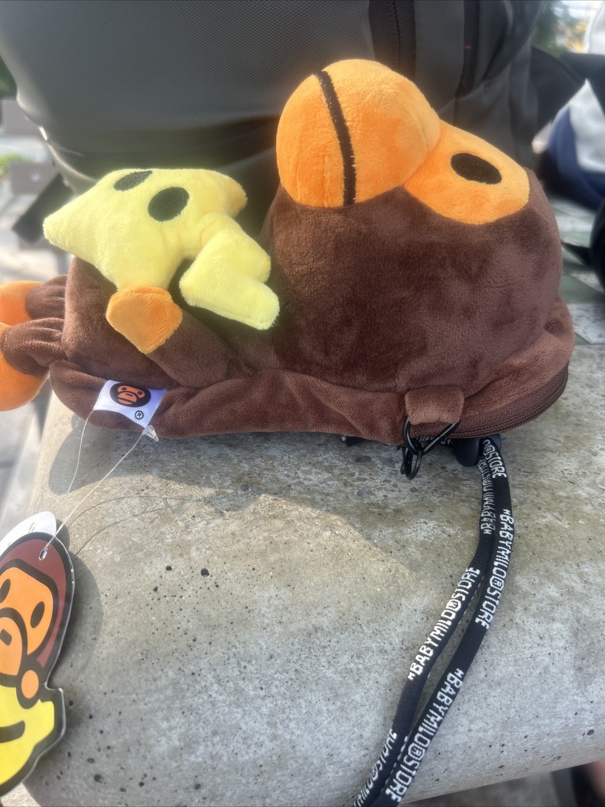 A Bathing Ape Bape Baby Milo Star Crossbody Shoulder Bag Mobile Phone Pouch