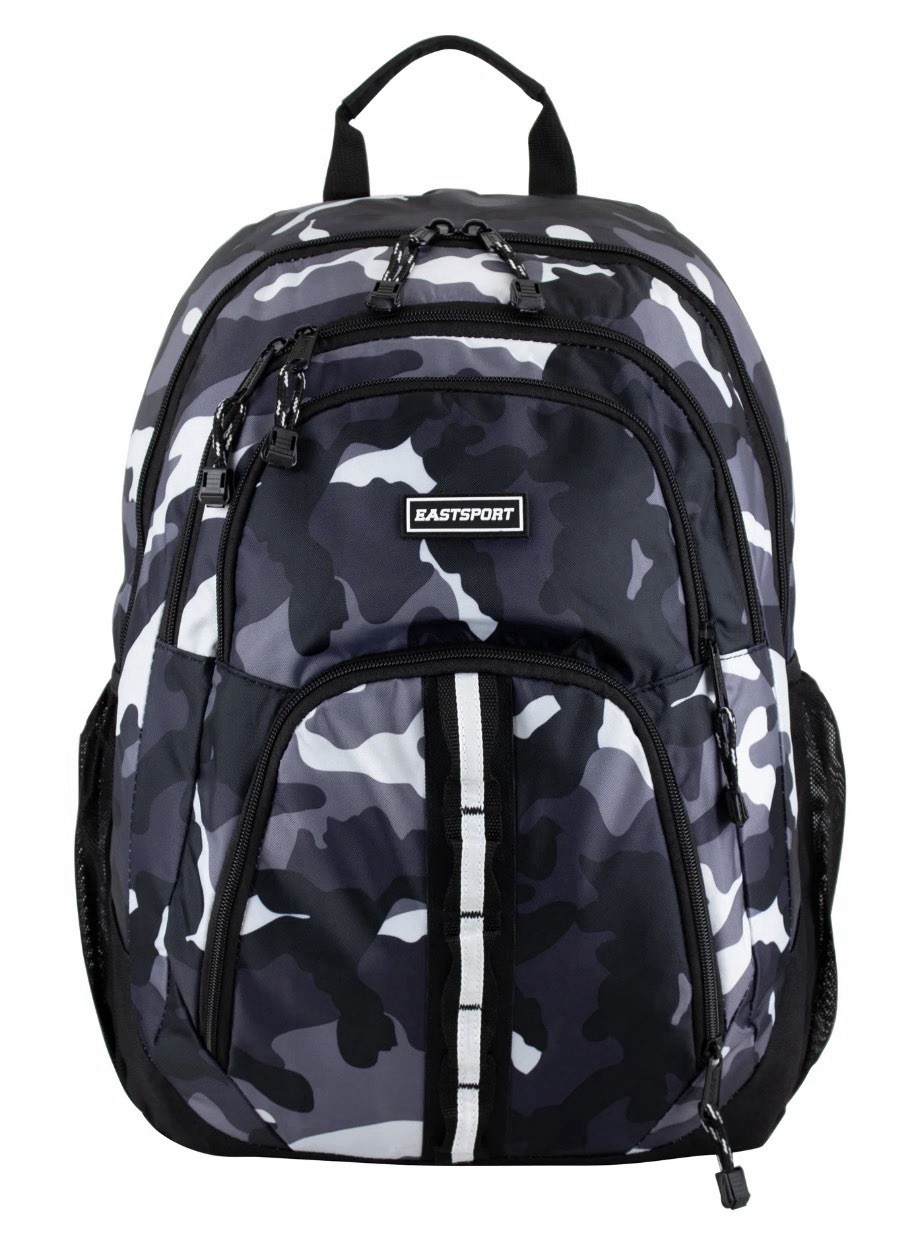 Eastsport Backpack Rally Sport 2.0 Camo Full Size Bookbag Book Bag