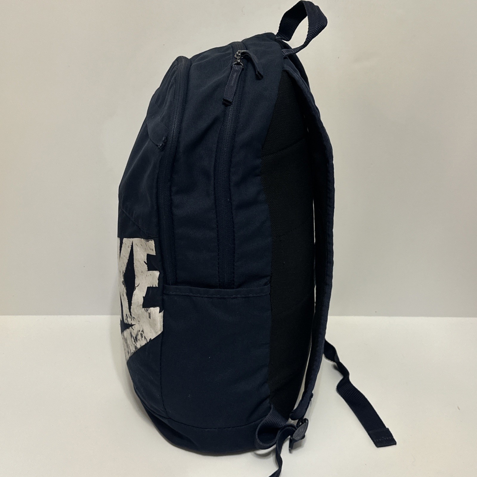 Nike Elemental Backpack HBR DD0559-010 Blue White 21L Sport School 17” X 11” Zip