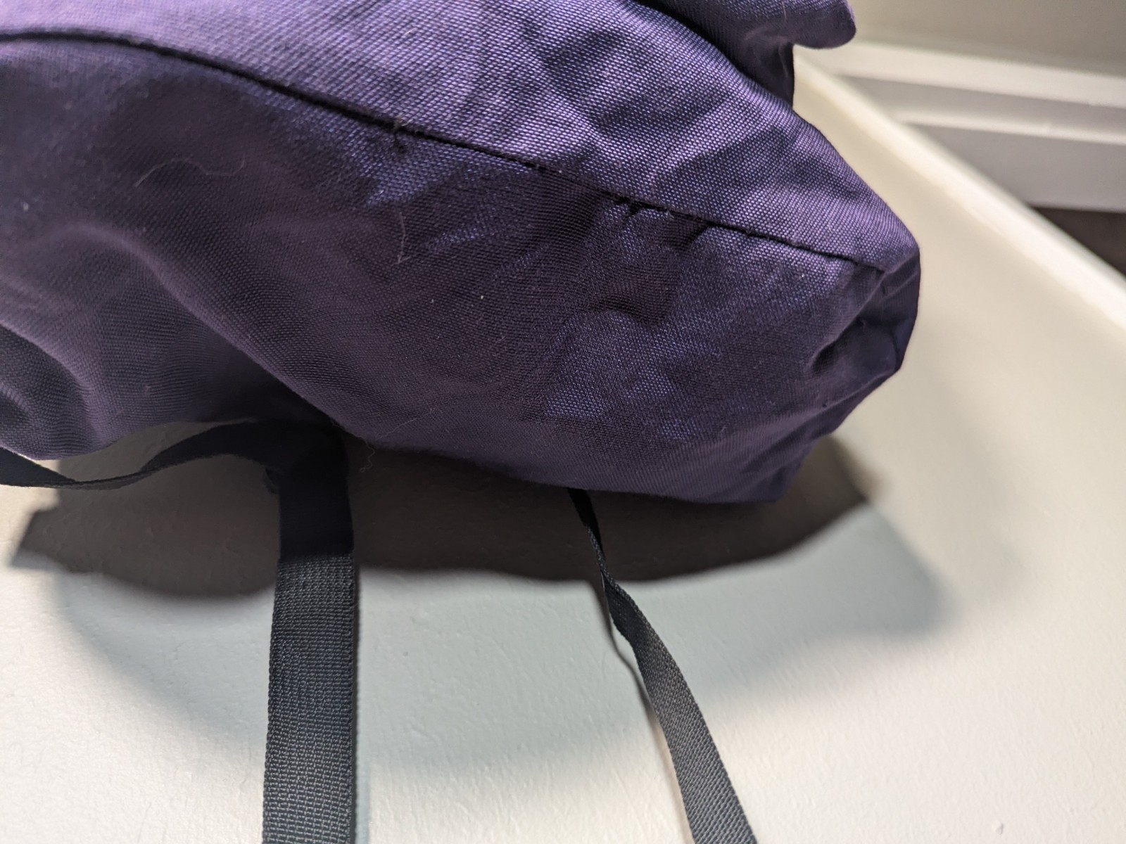 Vintage JanSport Backpack Purple Classic Daypack Made in USA 90s School Bookbag