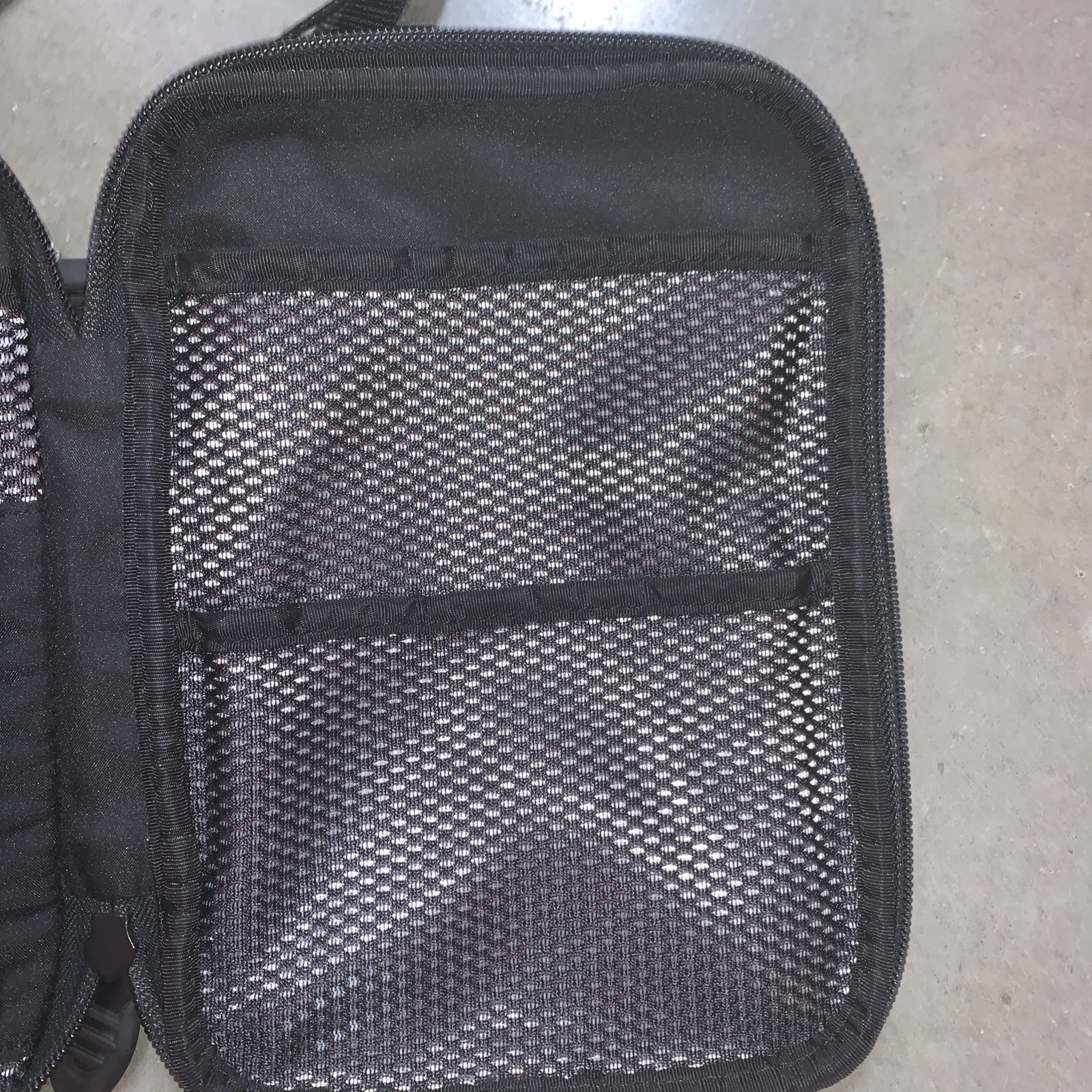 TUMI T2 Crossbody Bag Gray/Black W/ Adjustable Strap