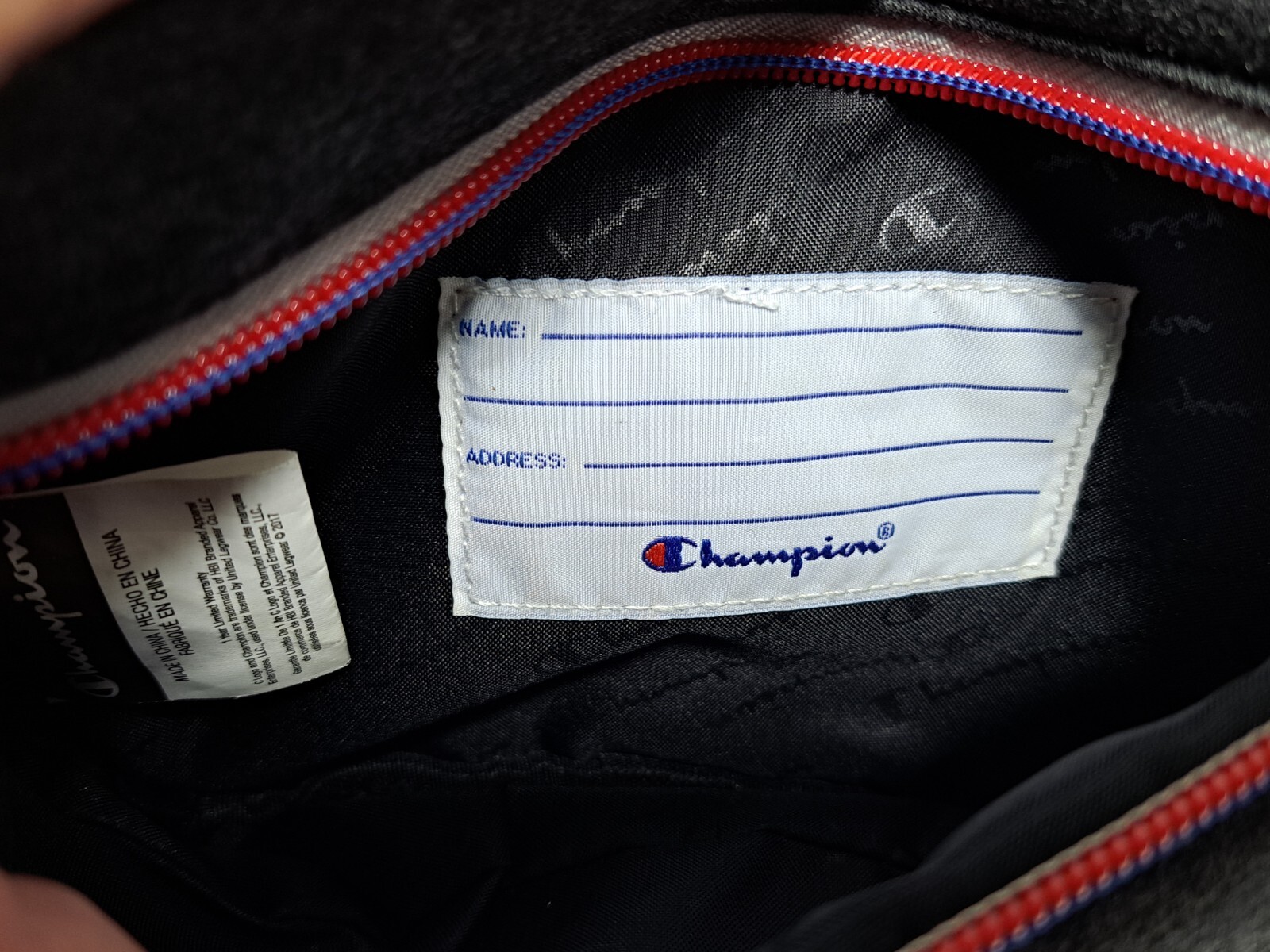 Champion Dark Heather Grey Attribute Waist Fanny Pack Travel Bag