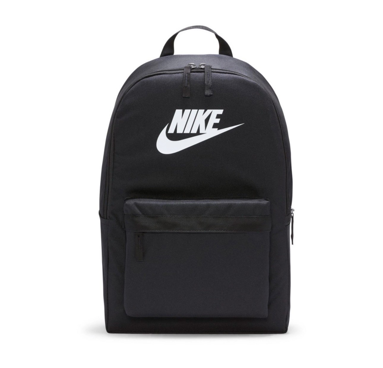 NIKE HERITAGE BACKPACK (25L) BLACK/WHITE SCHOOL BAG