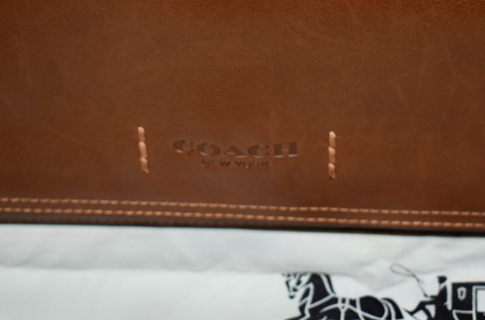 Coach Gotham Messenger 27 Brown Sport Calf Leather Shoulder Bag C2679 ~ #2