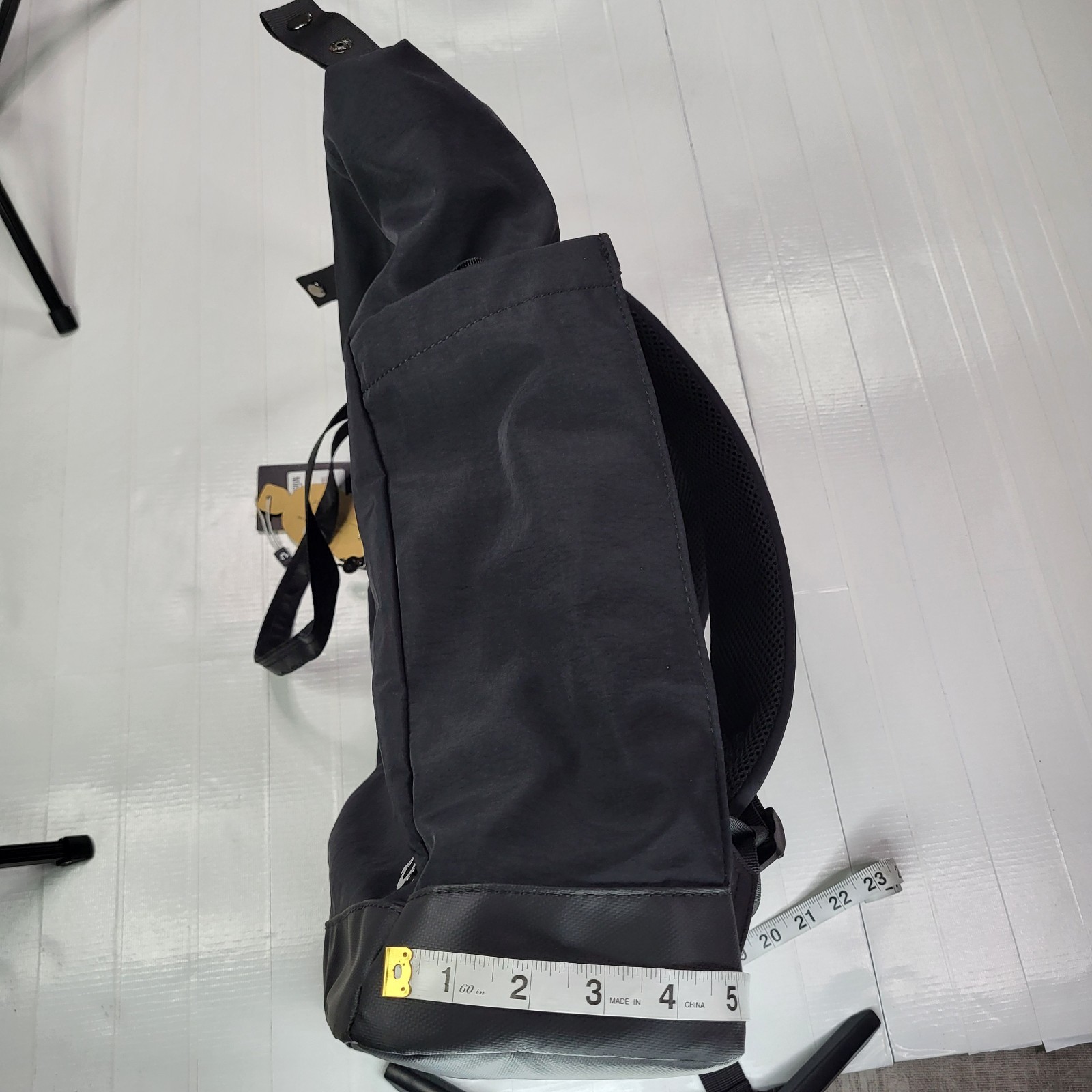 True Religion Black Lightweight Backpack New with Tags Mens Bag Handle Authentic