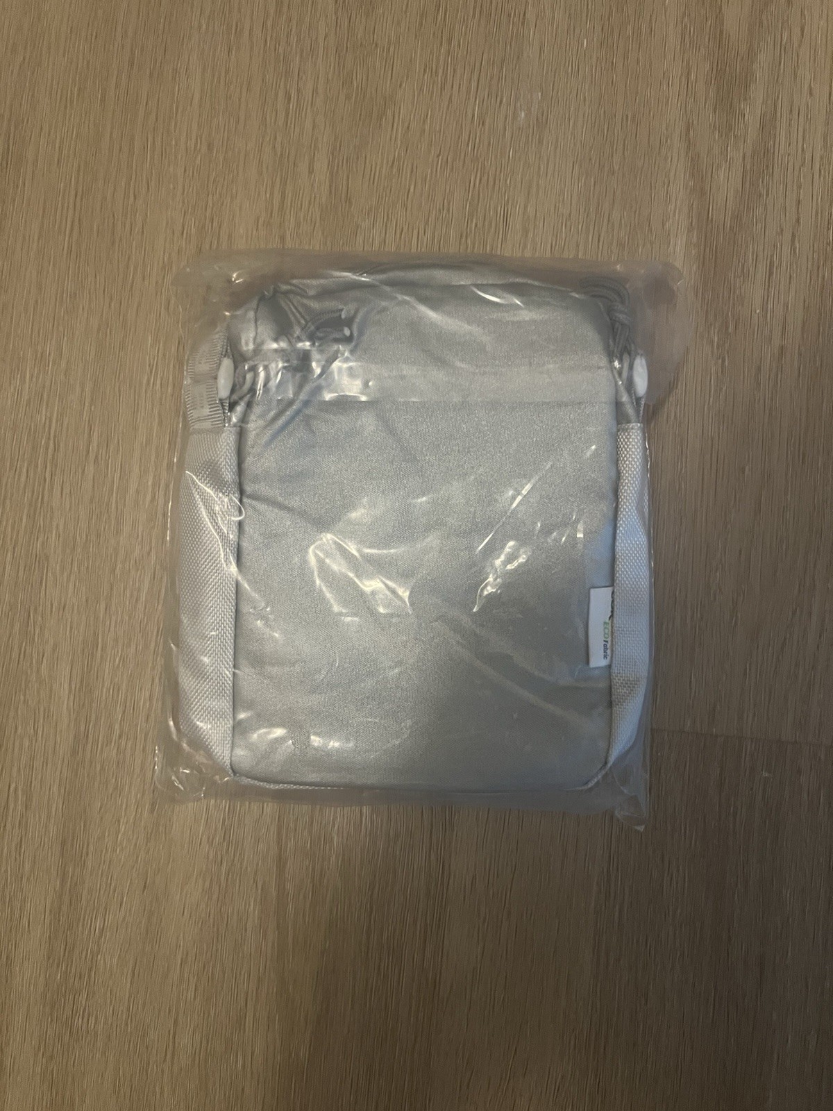 Supreme Silver Nylon Zip Crossbody Bag 2022