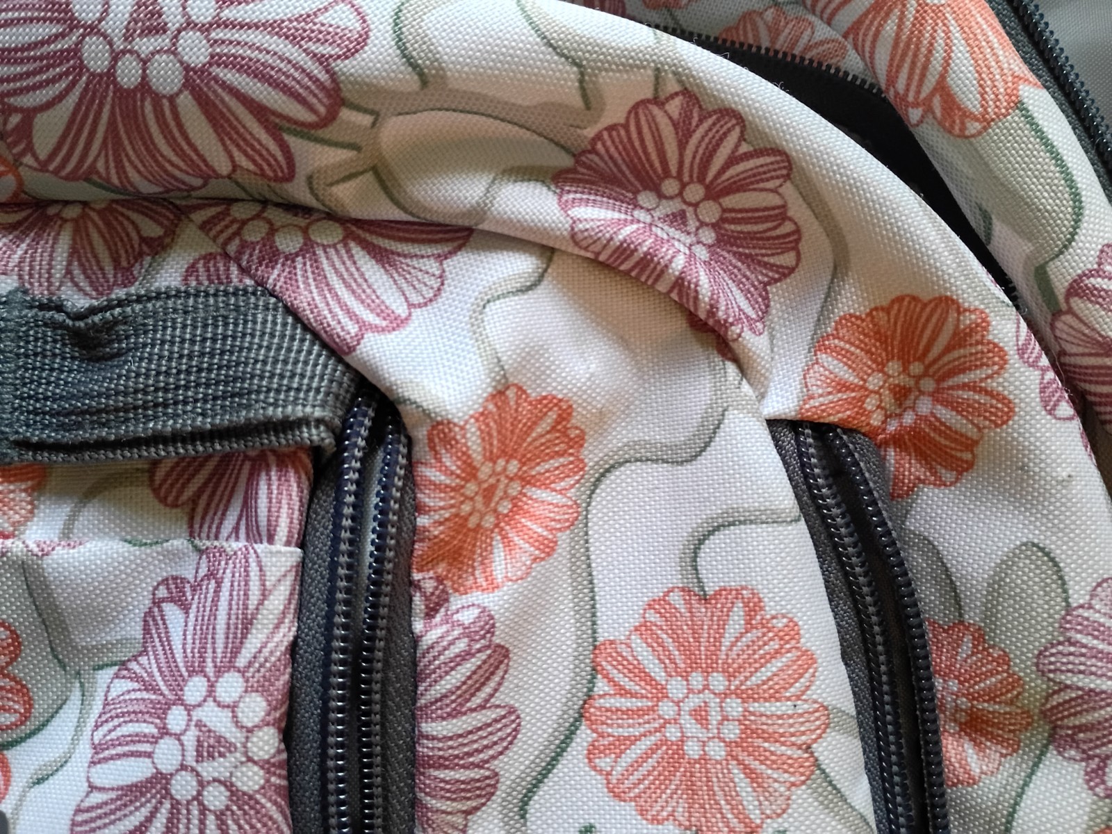 adidas Excel 6 Backpack Seed Camo Floral White / Wonder Clay / Onix Grey