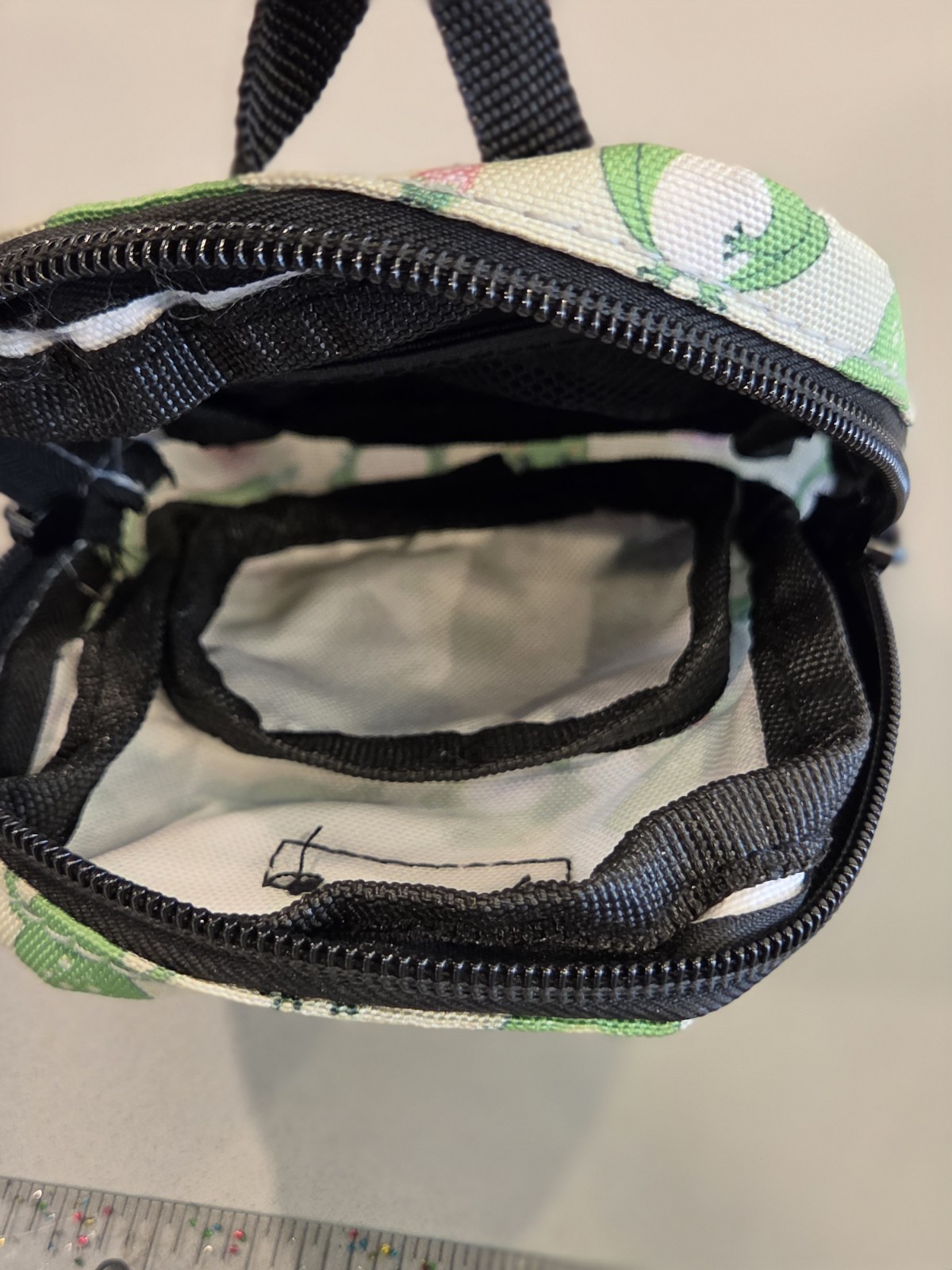 Frog BooBoo Stylish Compact Mini Backpack Sturdy Carabiner Clip Elastic Straps
