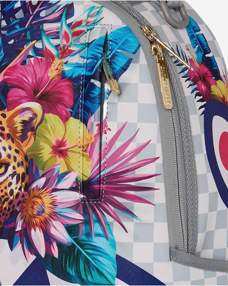B8625 Flowering Jungle Shark Backpack ~Sprayground