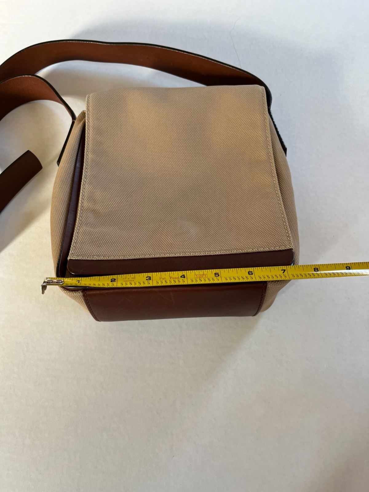 Bally Men’s Leather & Canvas Crossbody Messenger Bag