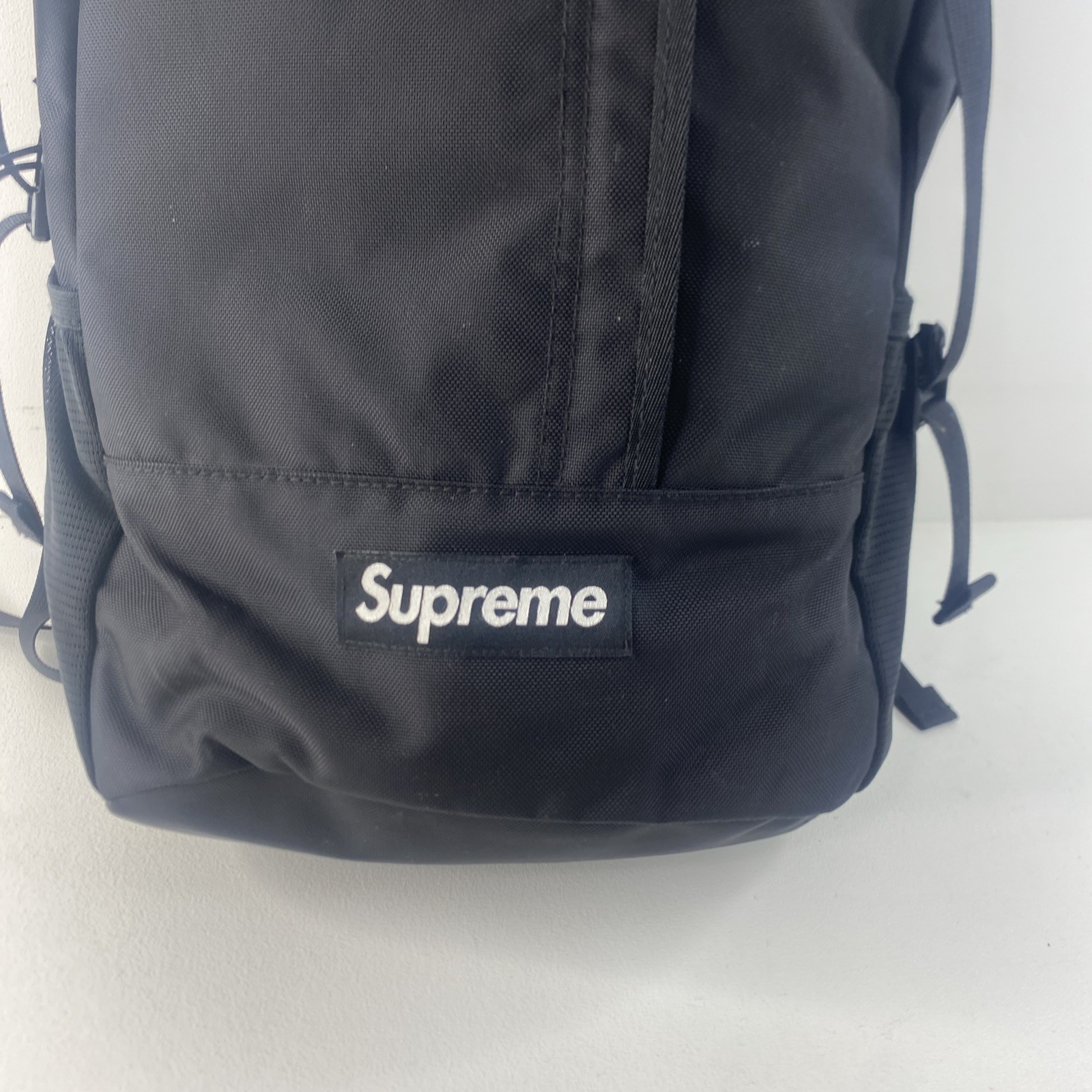 Supreme Cordura SS18 Ripstop Nylon Backpack Black – 100% Authentic