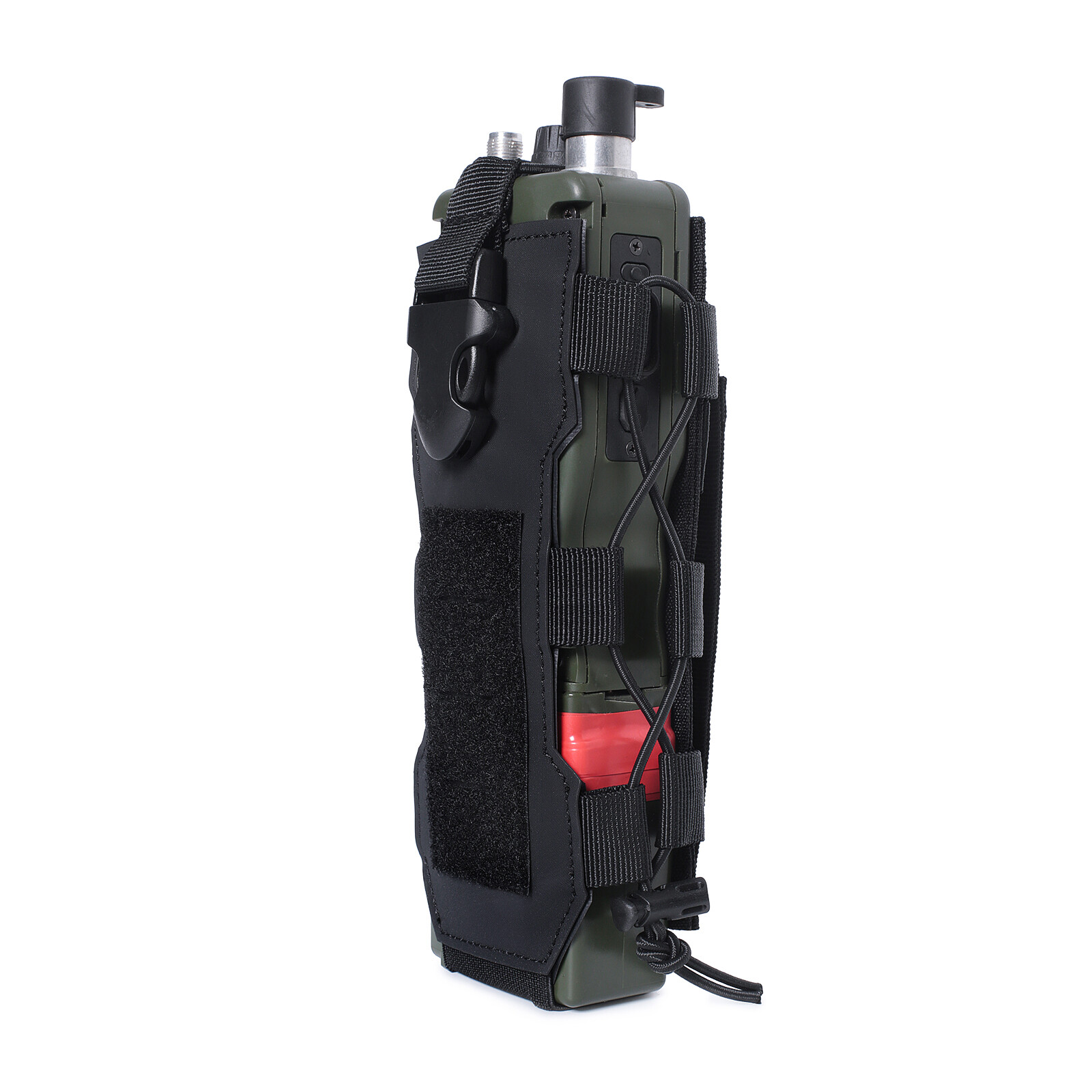 Molle Tactical Water Bottle Pouch Radio Holster Outdoor Bag for Hiking Camping