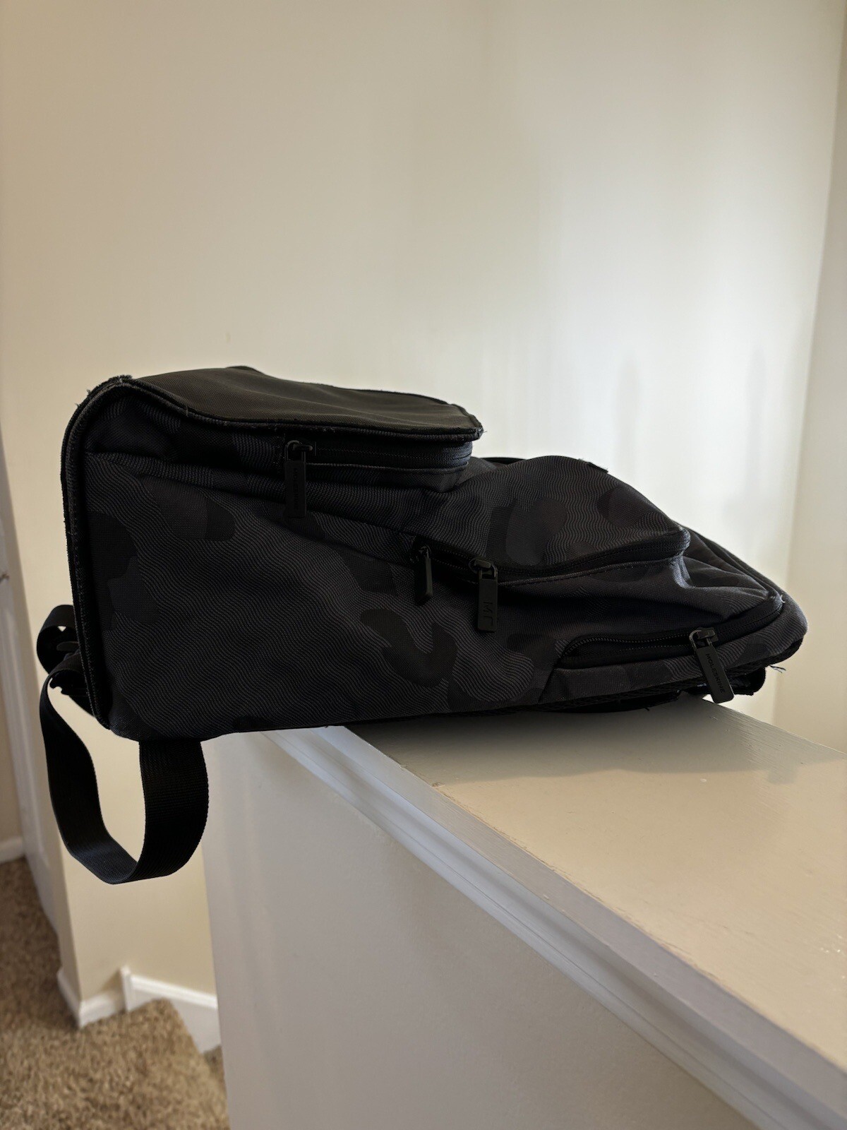 Moleskine Nomad Collection Medium Backpack | 3 Zip Pockets Padded