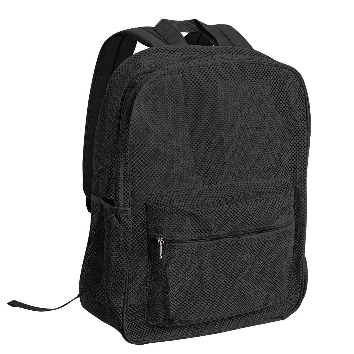 Large Mesh Backpack Heavy Duty See Through School Bag For Students Men Women