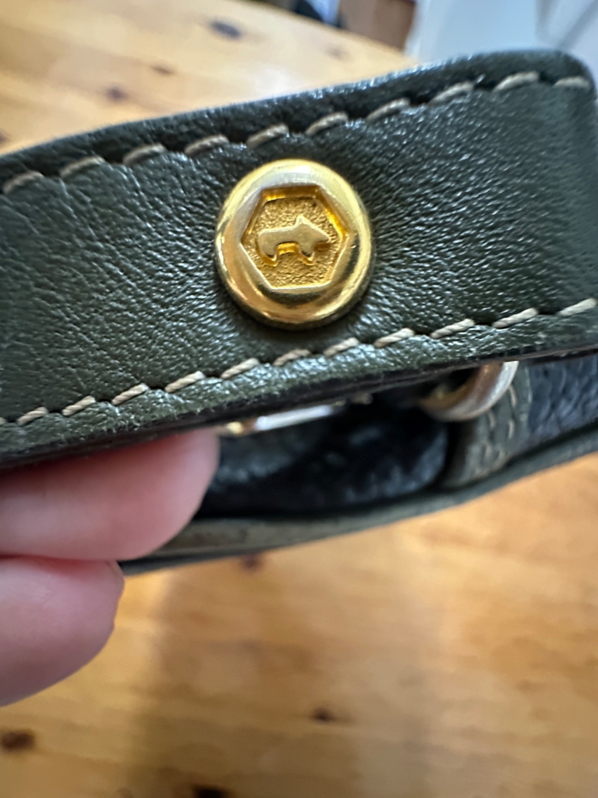 A.Testoni Dinamico Black Clutch Bag Leather Bag Travel Made Italy