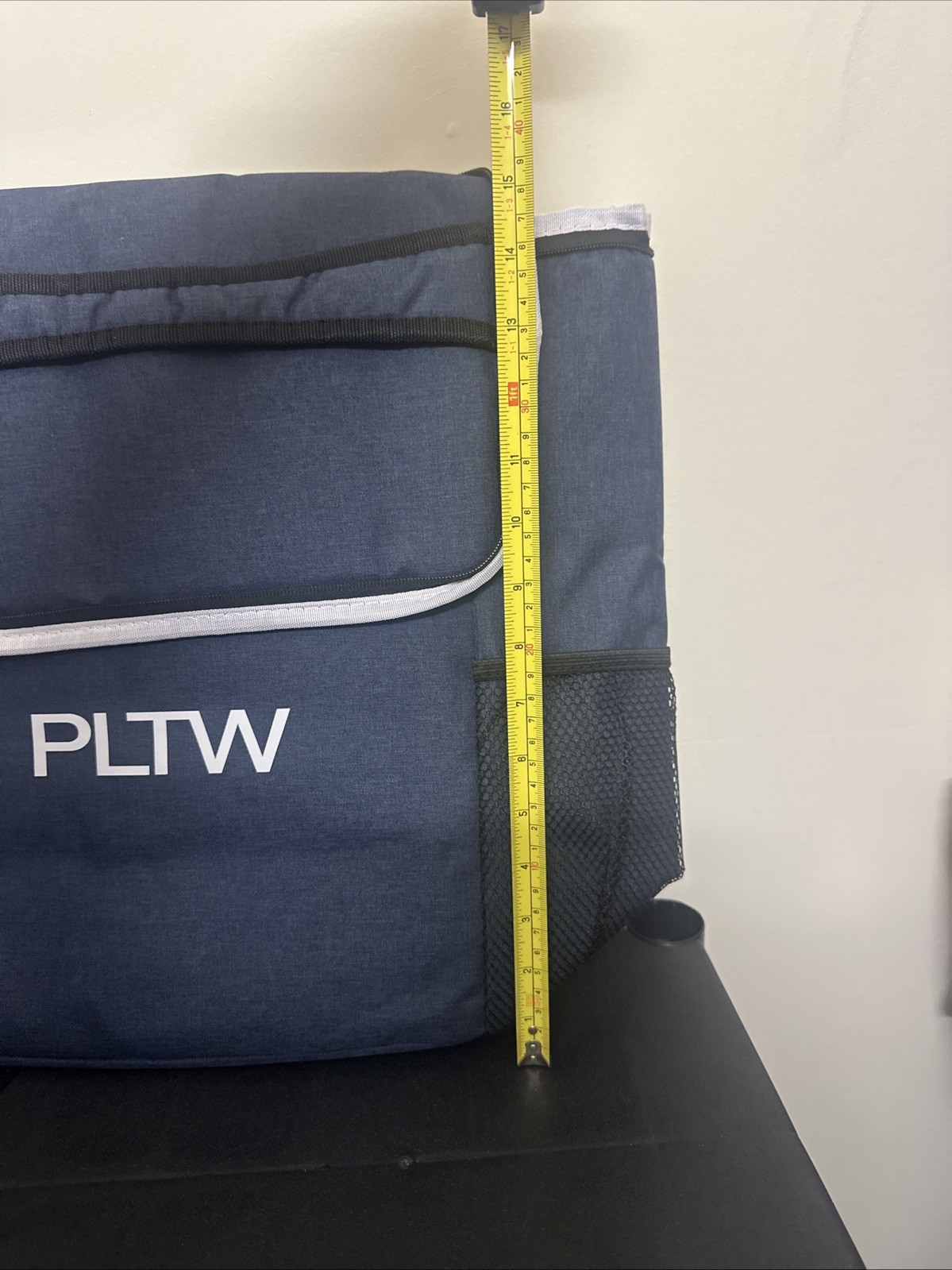 PLTW Unisex Insulated Cooler Backpack Navy Blue