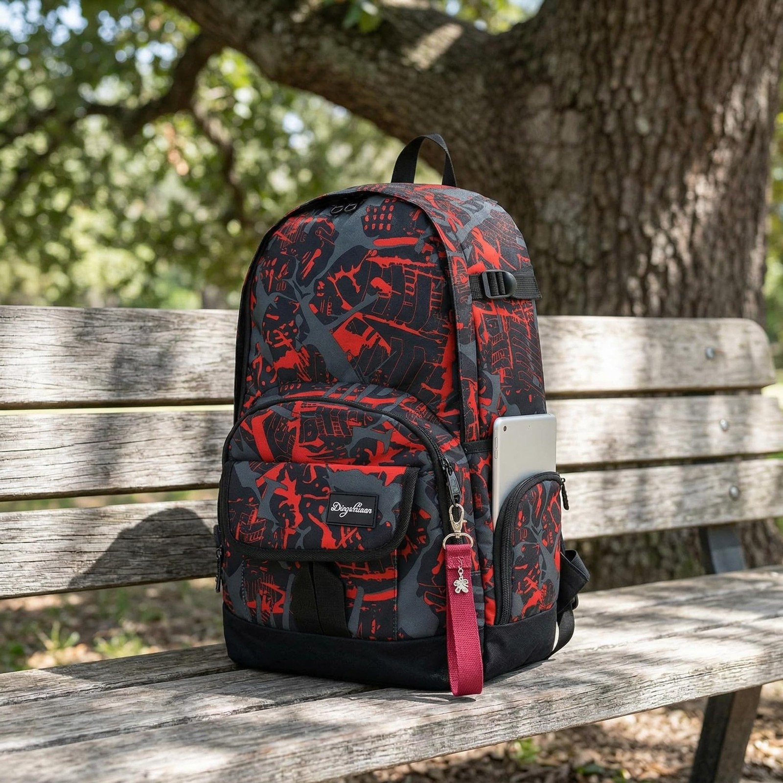 School Backpack Travel Bag for Men & Women Lightweight College Back Pack with…