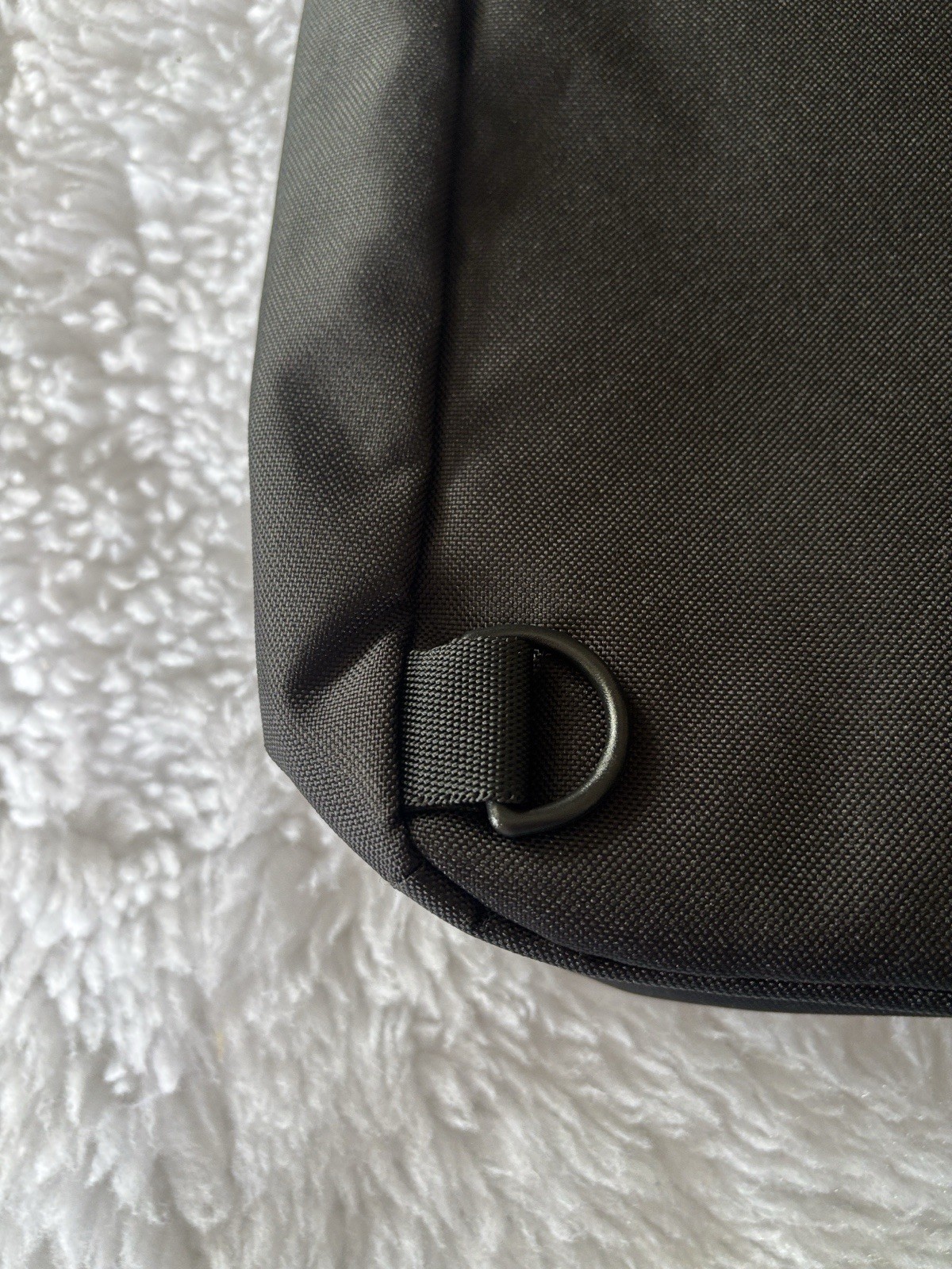 adidas Black Small Sling Crossbody Bag Adjustable Strap Zip Buckle Pockets