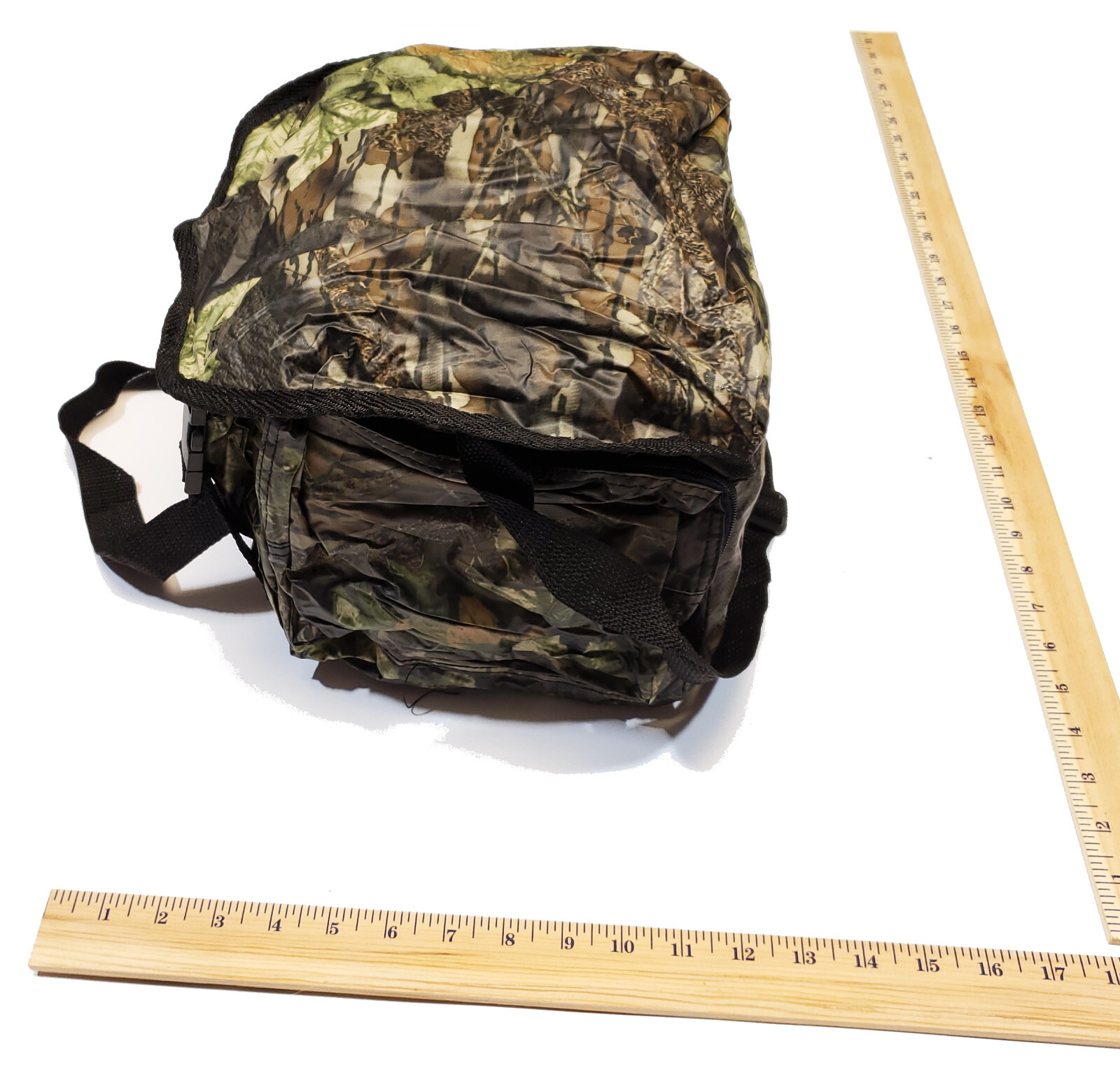 Outdoor Life Camo Small Duffle Bag Size 10in x 7in