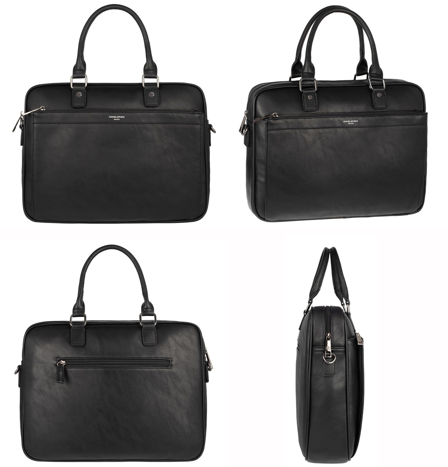 Men’s Large Briefcase Man 15 Inch Laptop Bag PU Leather Work Bag …