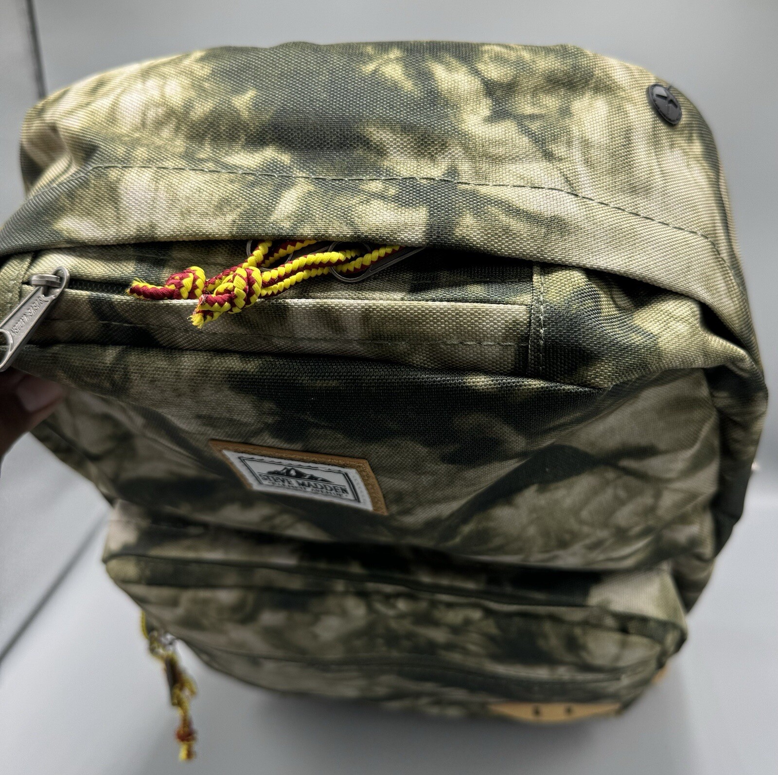 STEVE MADDEN Solid Classic Sport Dome Backpack, Olive Green/Multi, NWT