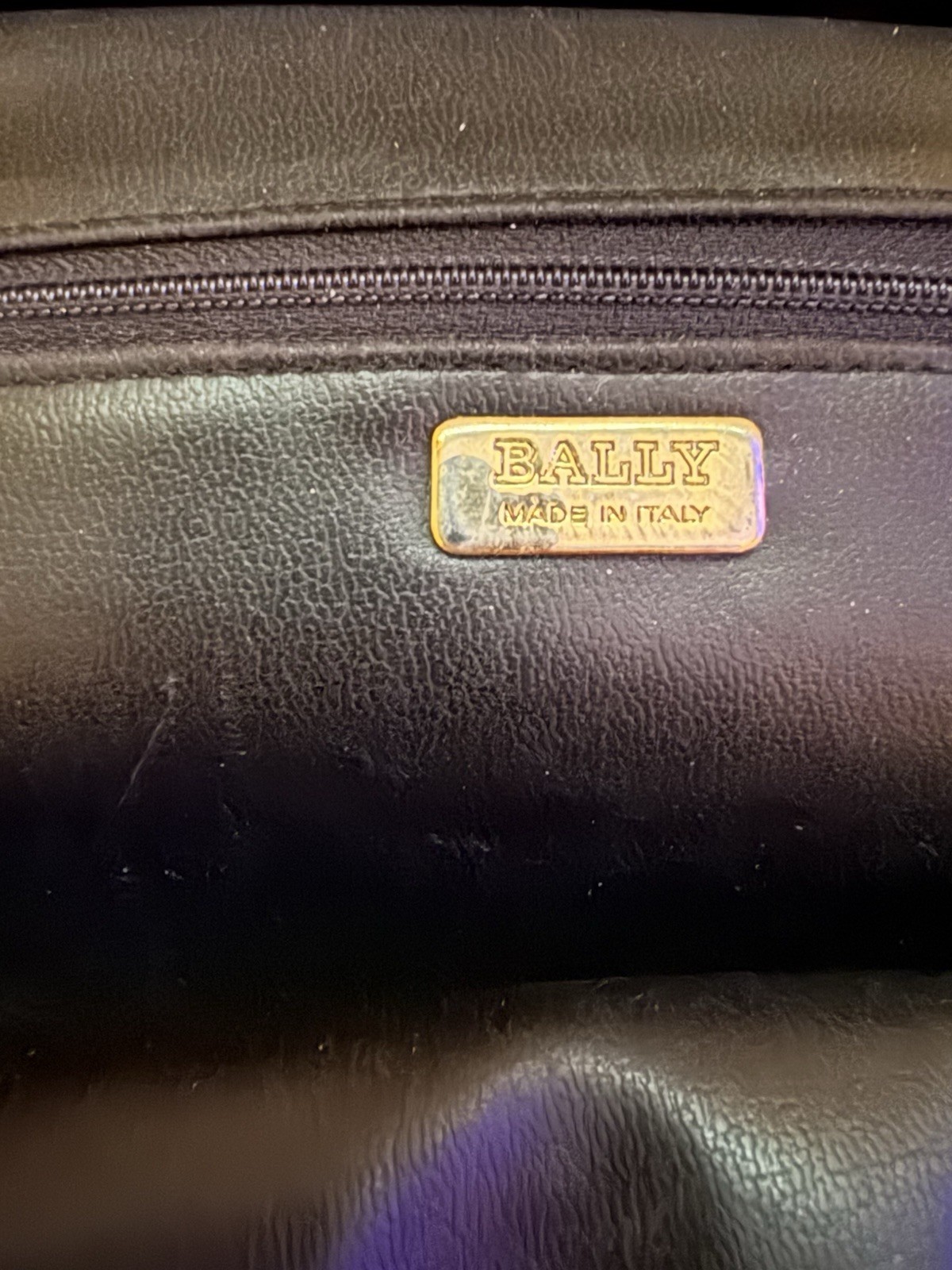 Bally Black Crossbody/Messenger Bag