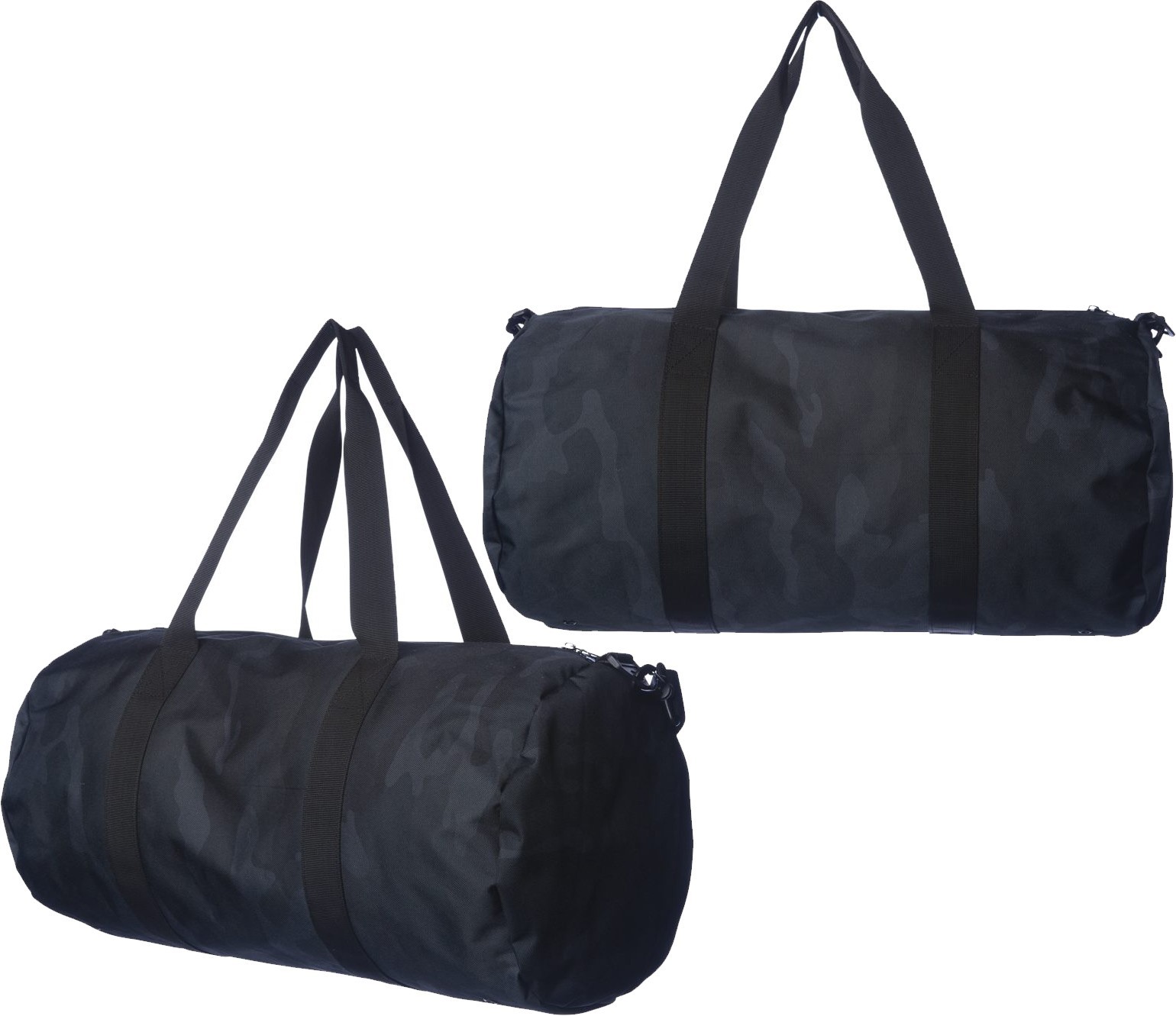 Black Camo Duffel Bag Day Overnight Trip Waterproof Gym Travel Weekend Carry On
