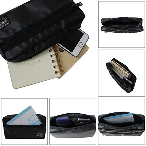 Yoshida Bag PORTER TACTICAL POUCH Black 654-07078 Made in JAPAN Polyester Nylon