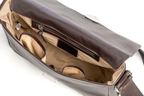 Avallone Genuine Leather Messenger Bag