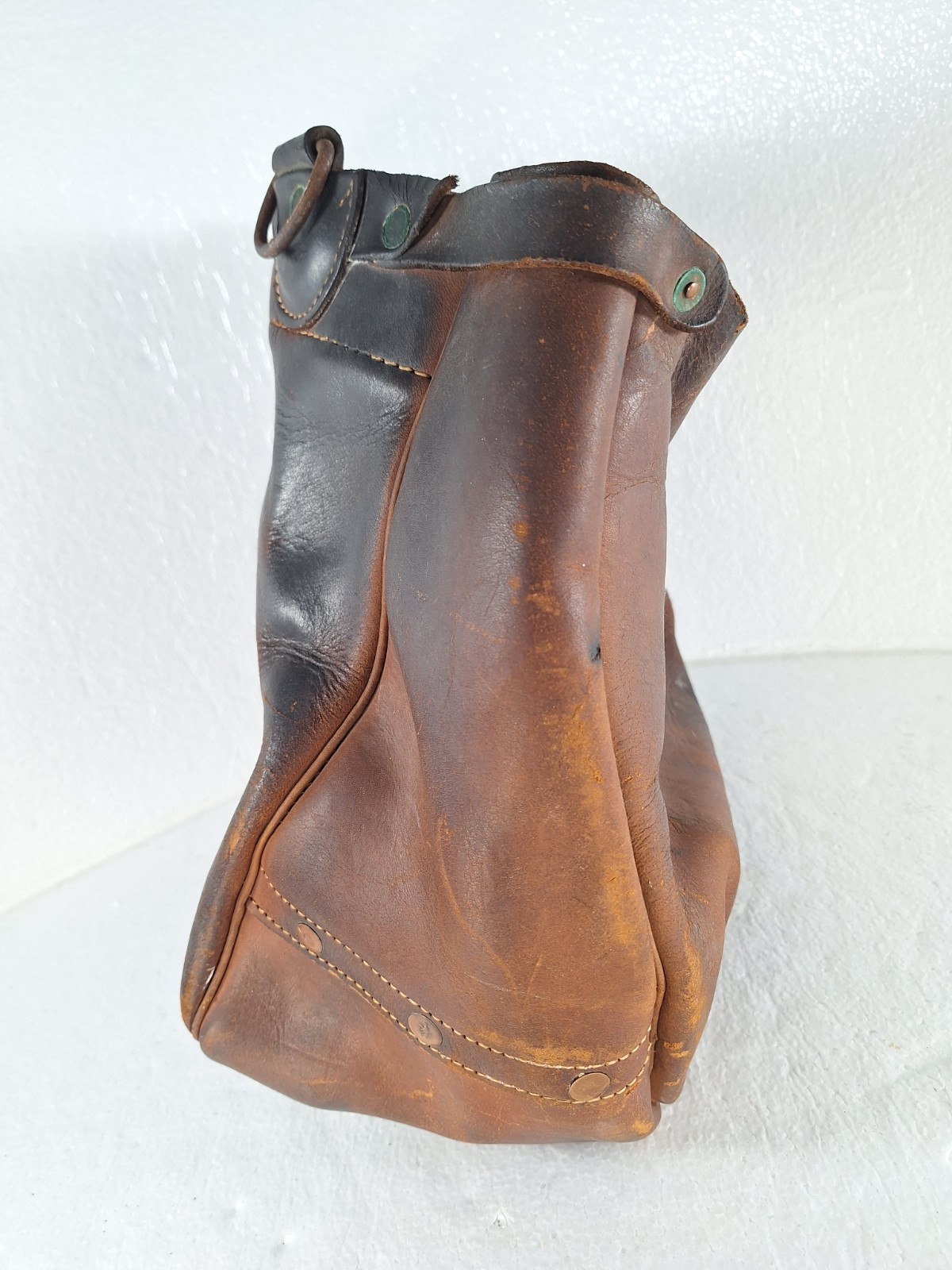 Vintage USPS 1964 Byron U.S. MAIL Mr Zip Postal Leather Carrier Bag USPS ZIPPY