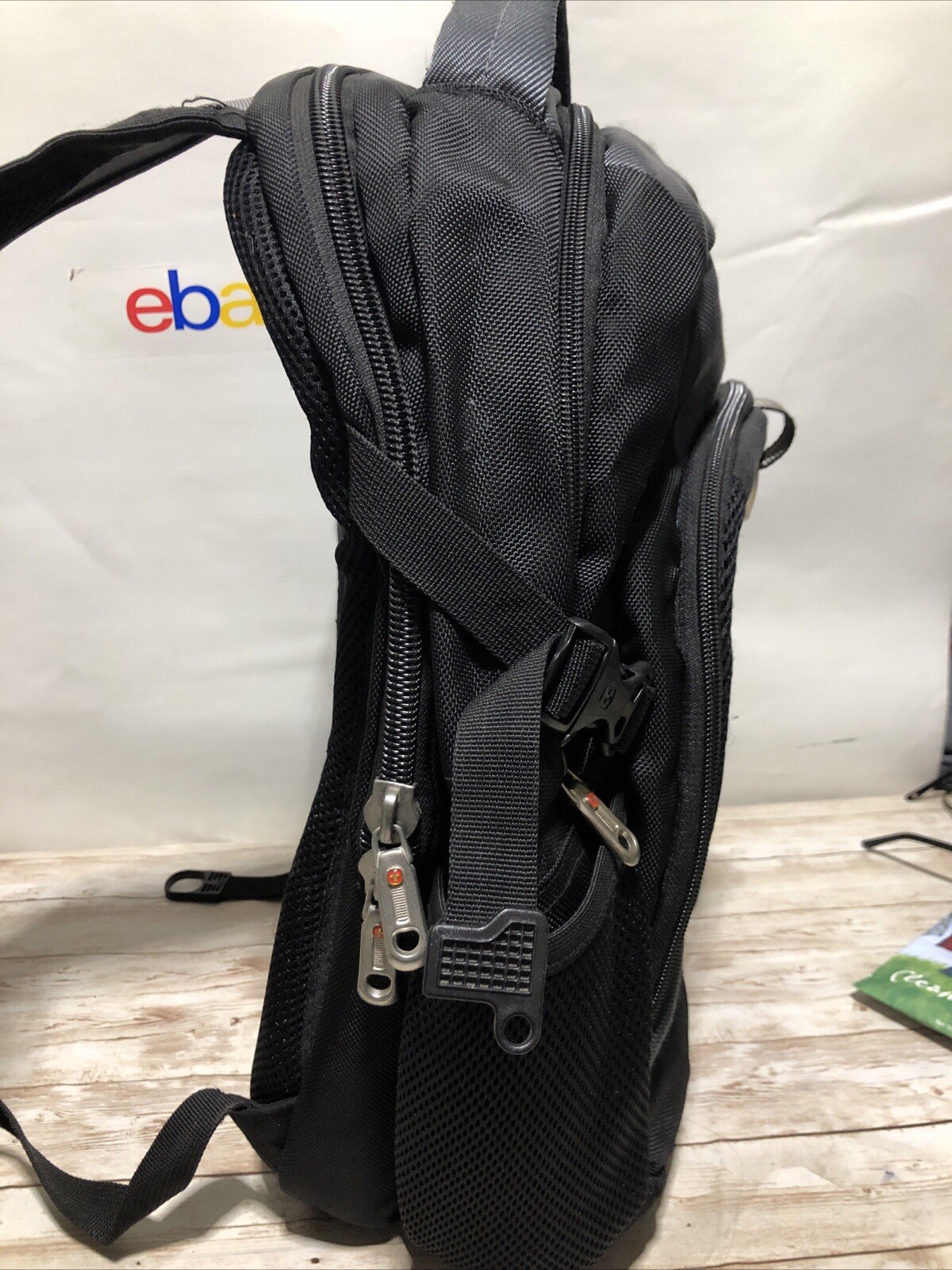 Swiss Army Wenger Airflow Backpack WTRA-18-laptop Carryon Infinera RARE Padded