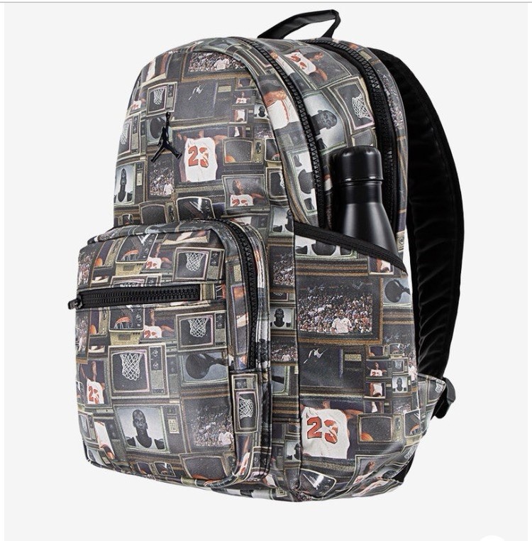 Jordan Borough GFX Back Pack. 17.5x12Lx6D Back Pack