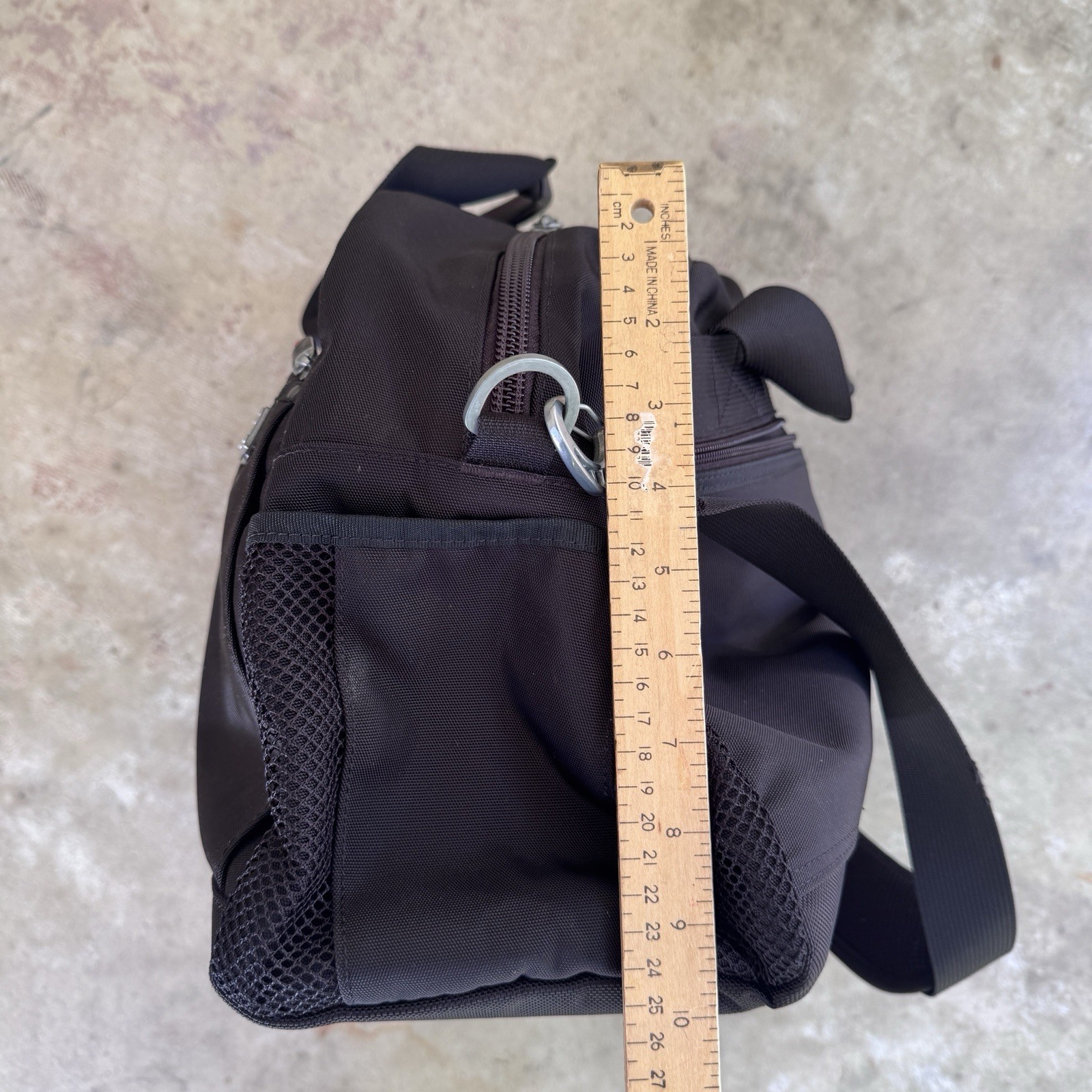 VICTORINOX Swiss Precision Gear ‘PG CARGO’ Duffel Black Ballistic Nylon