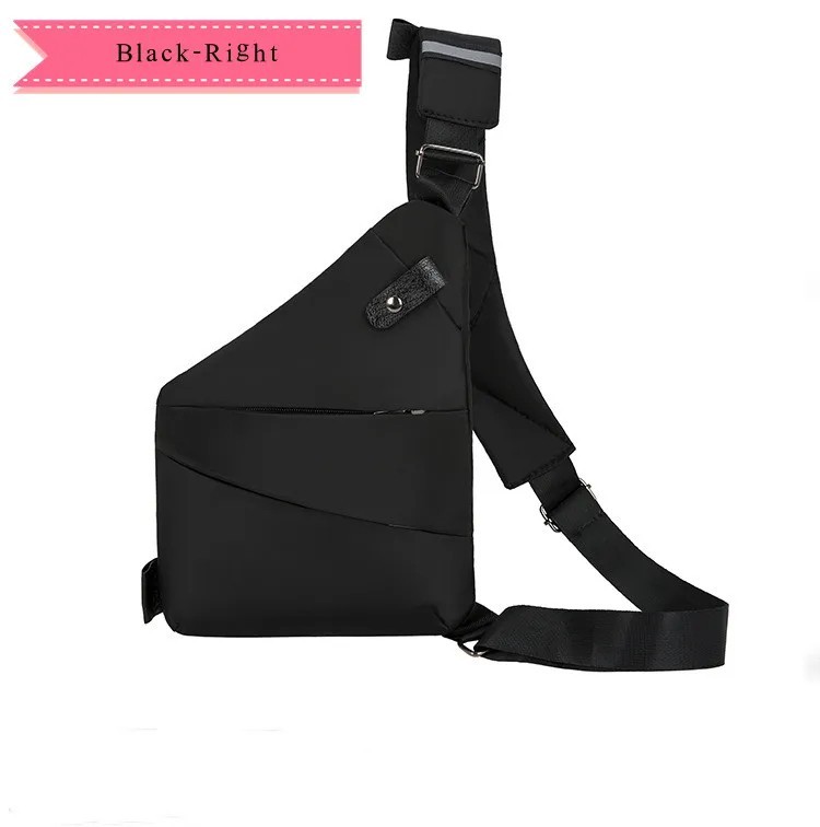 Men’s Anti-Theft Waterproof Crossbody Chest Sling Messenger Bag