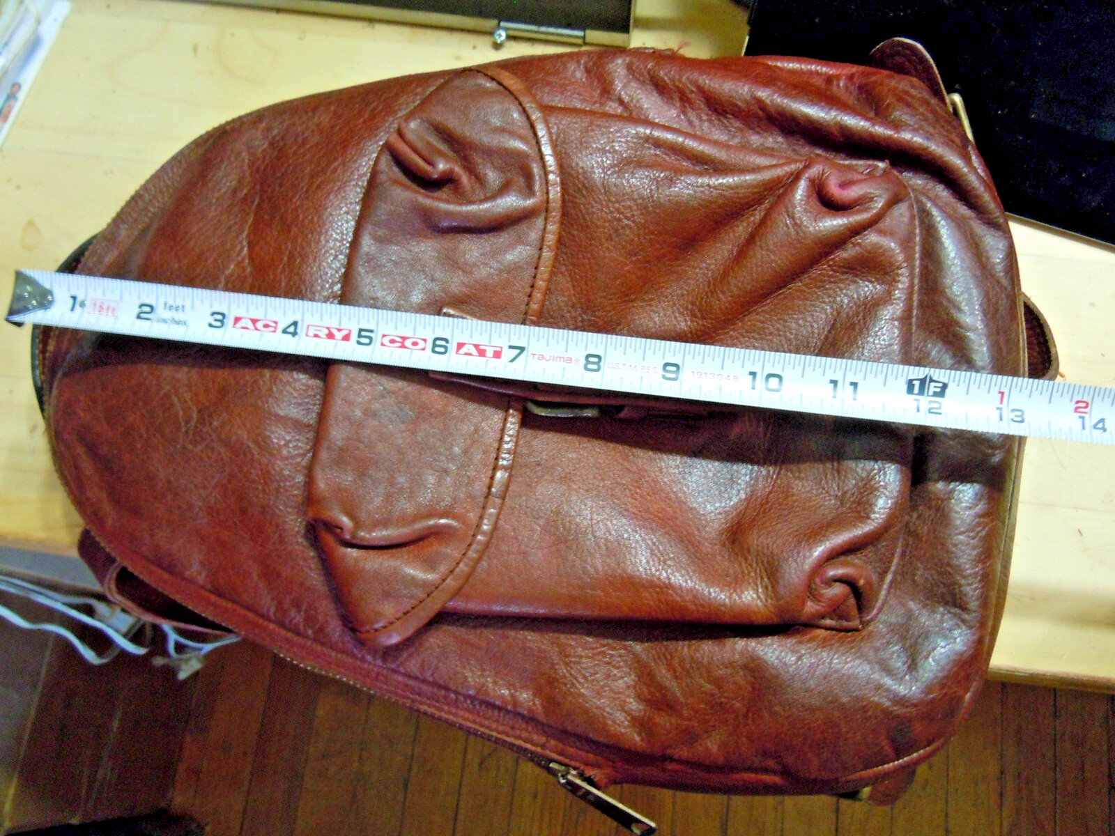 VTG ROBEAT CHEAU Saddle Leather backpack made in USA (on sale)