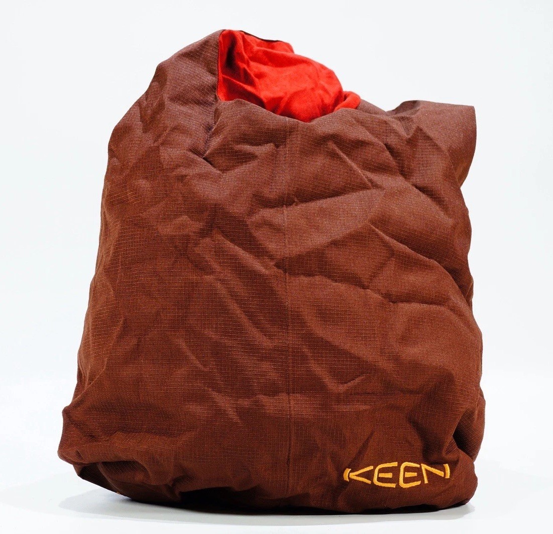 KEEN Hybrid Transport Crossbody Bag Purse Reversible Brown/Burnt Red